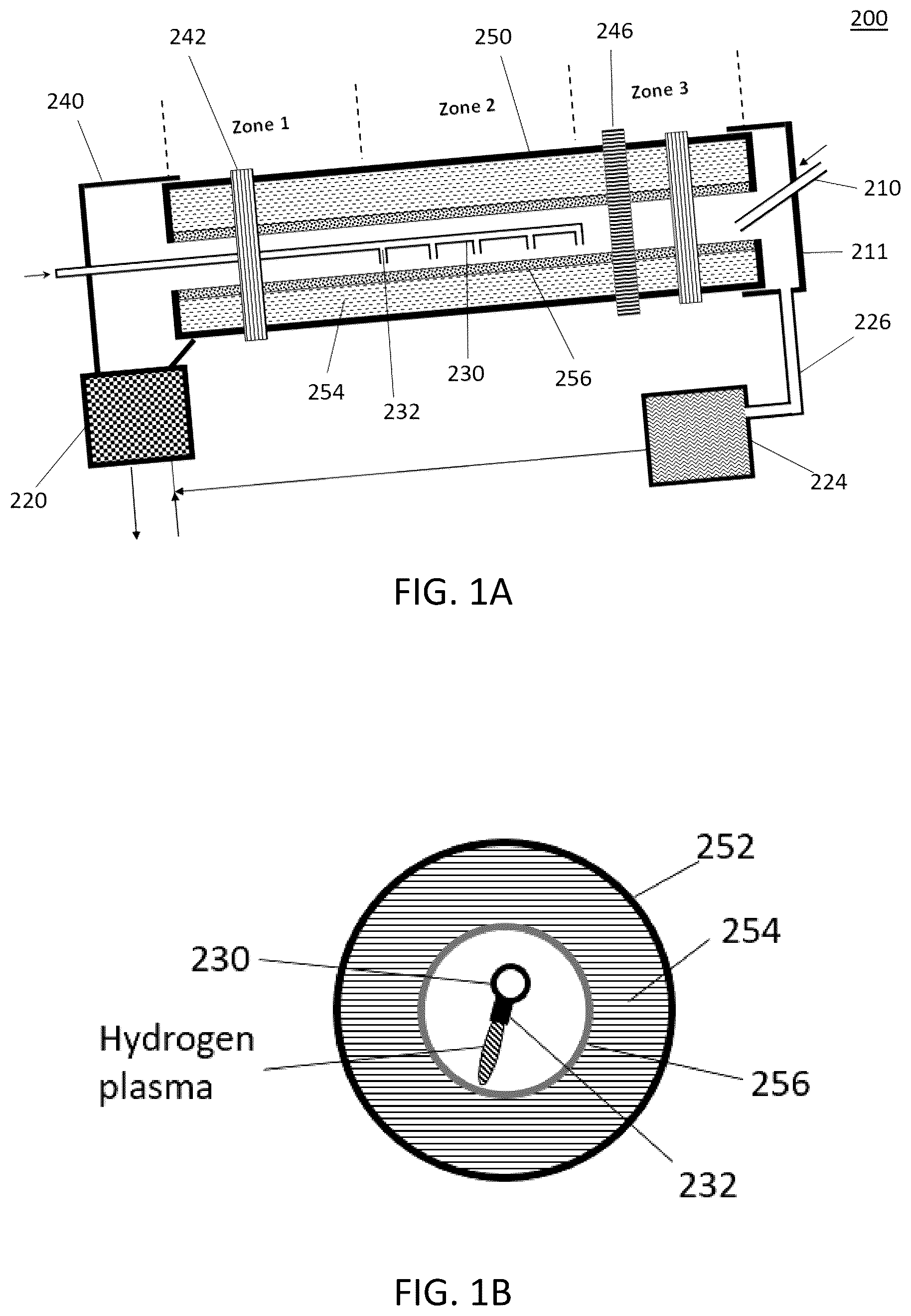 Patent US12618120 — Direct reduction of iron by hydrogen plasma in a rotary kiln reactor — Figure 1