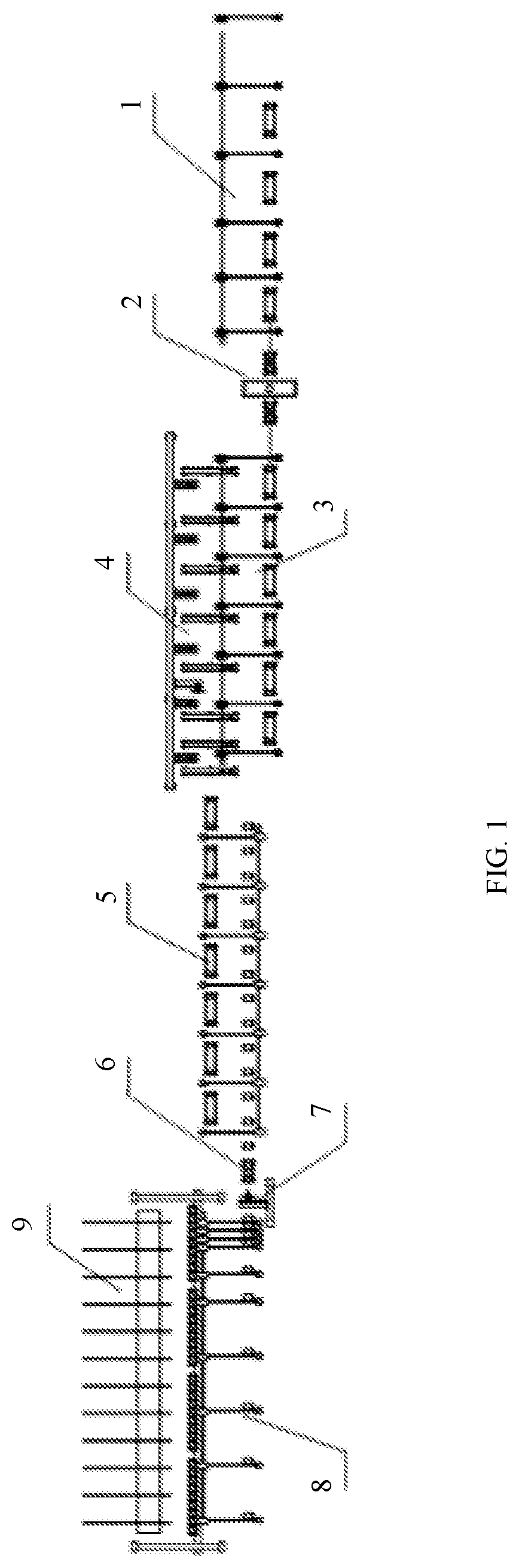 Patent US12618133 Figure 1 – Digital and informationized fully-automatic aluminum thermal-spraying production line