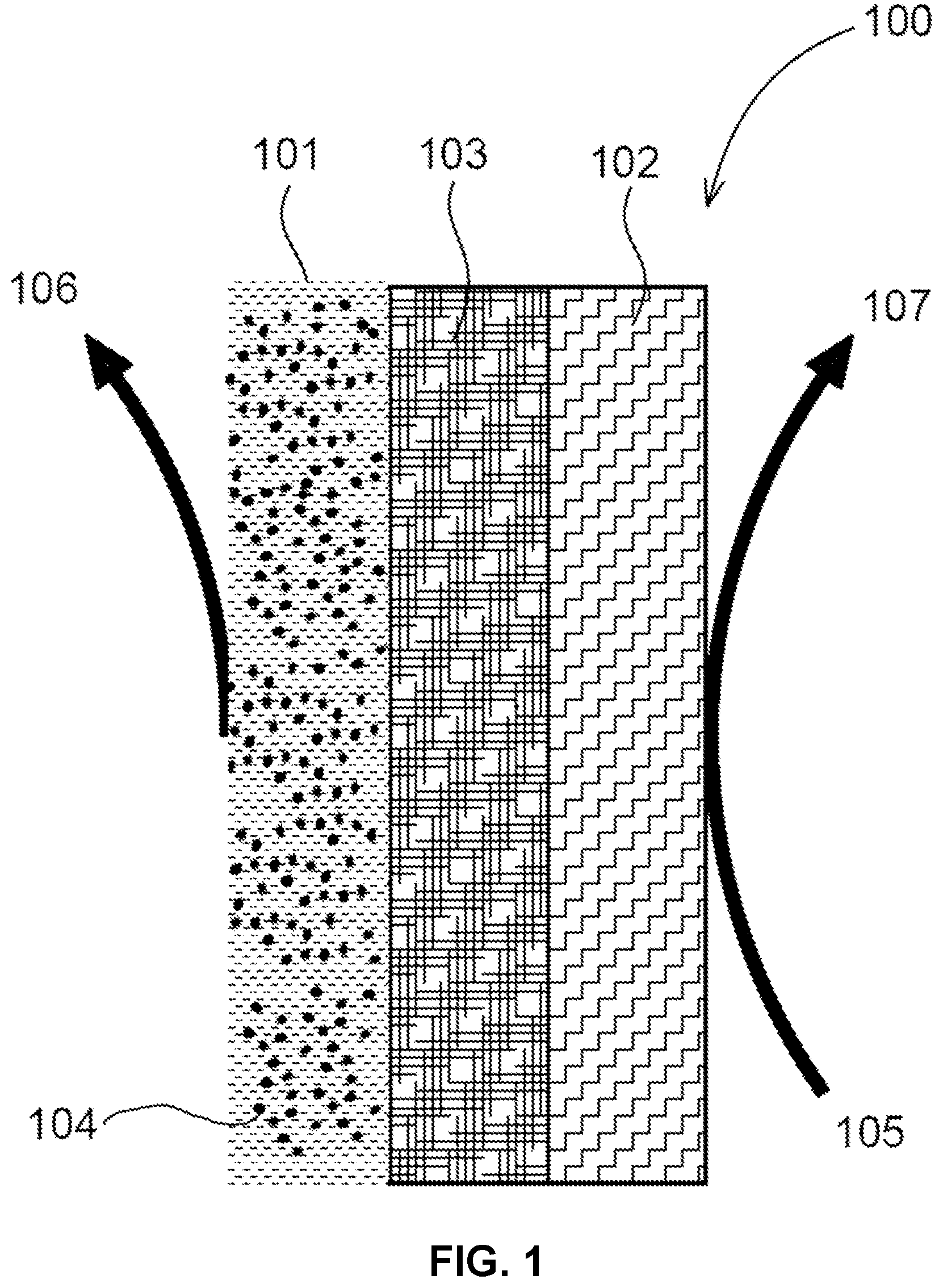 Patent US12618160 — Electrochemical producer for hydrogen or carbon monoxide — Figure 1