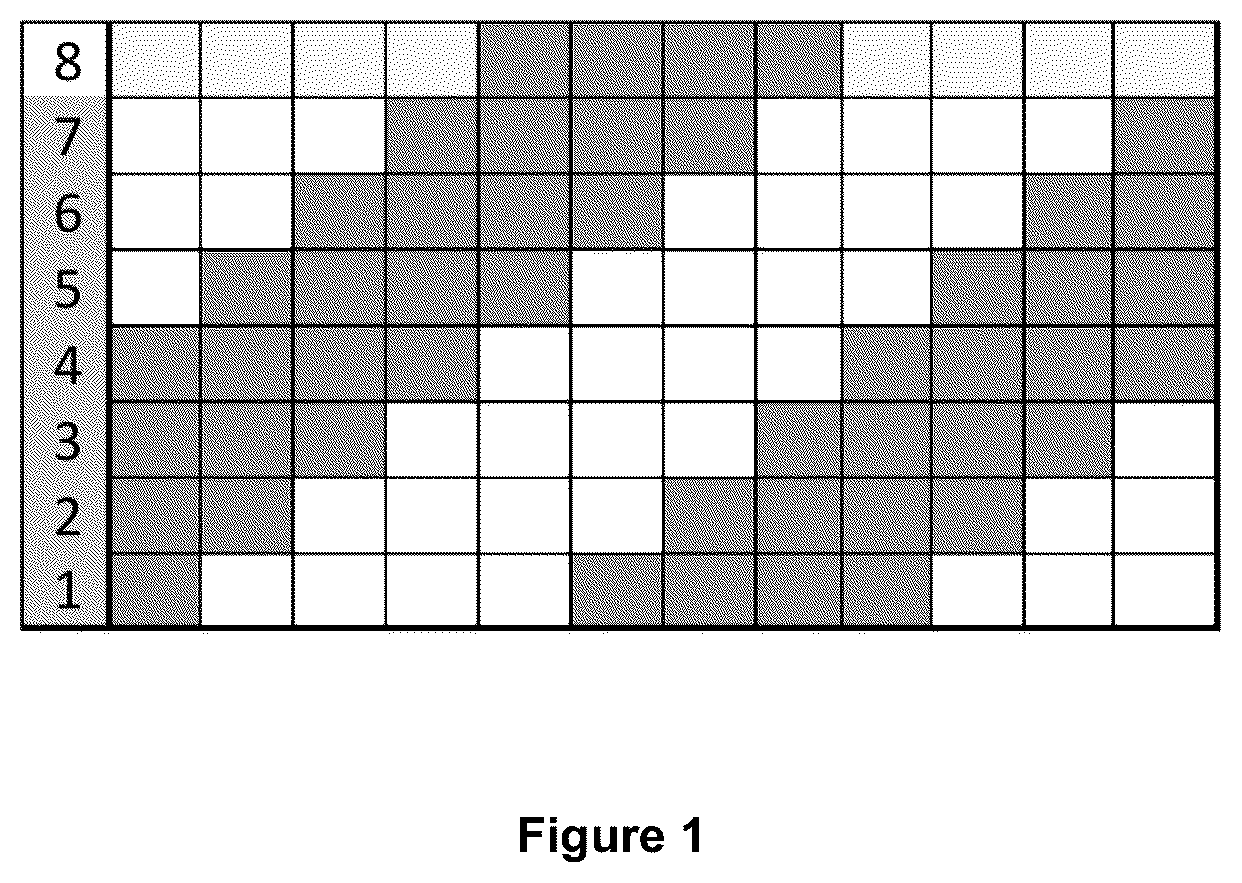 Patent US12618176 Figure 1 – Interlaced geotextile fabric