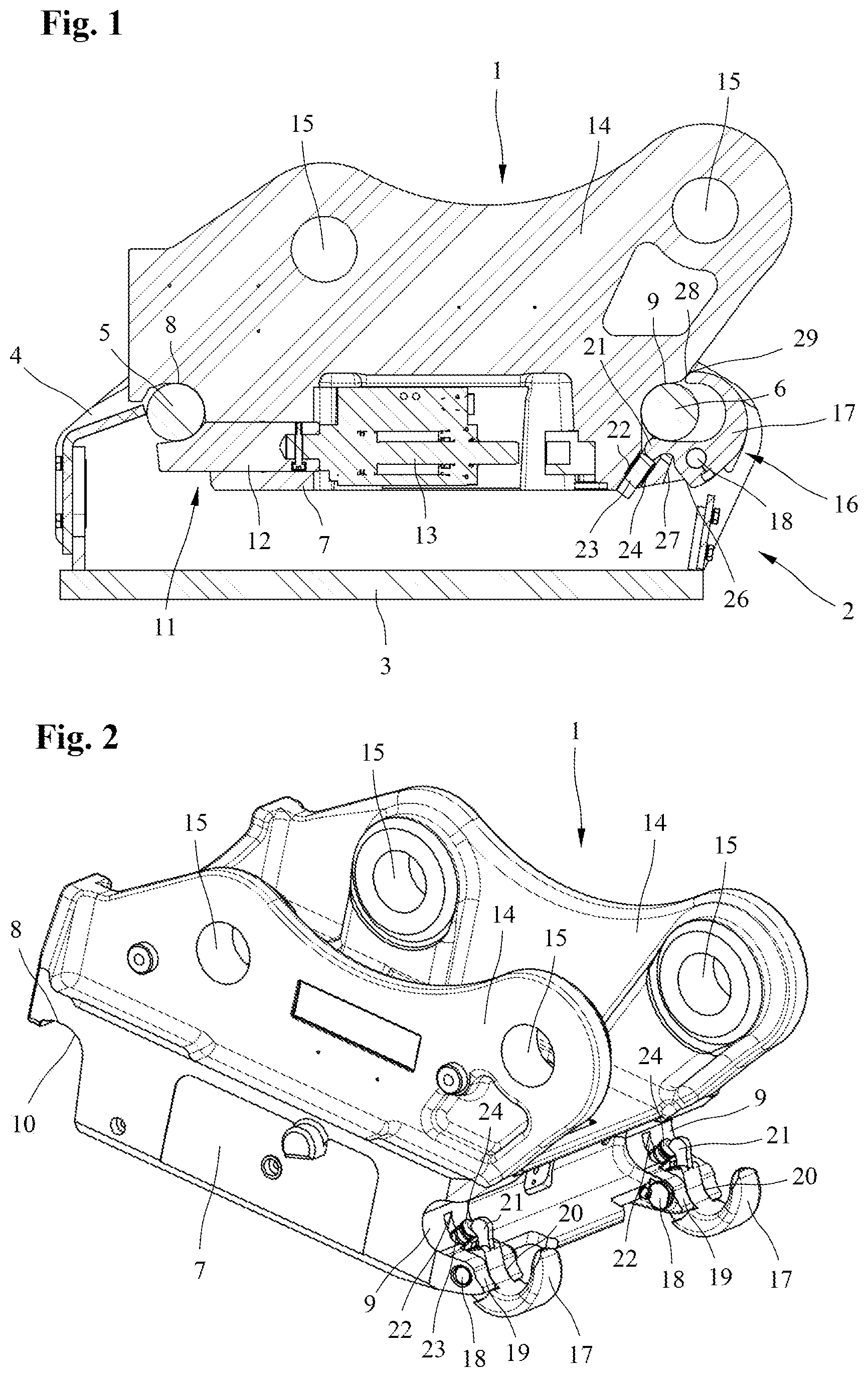 Patent US12618221 — Quick coupler and quick coupler system with such a quick coupler — Figure 1