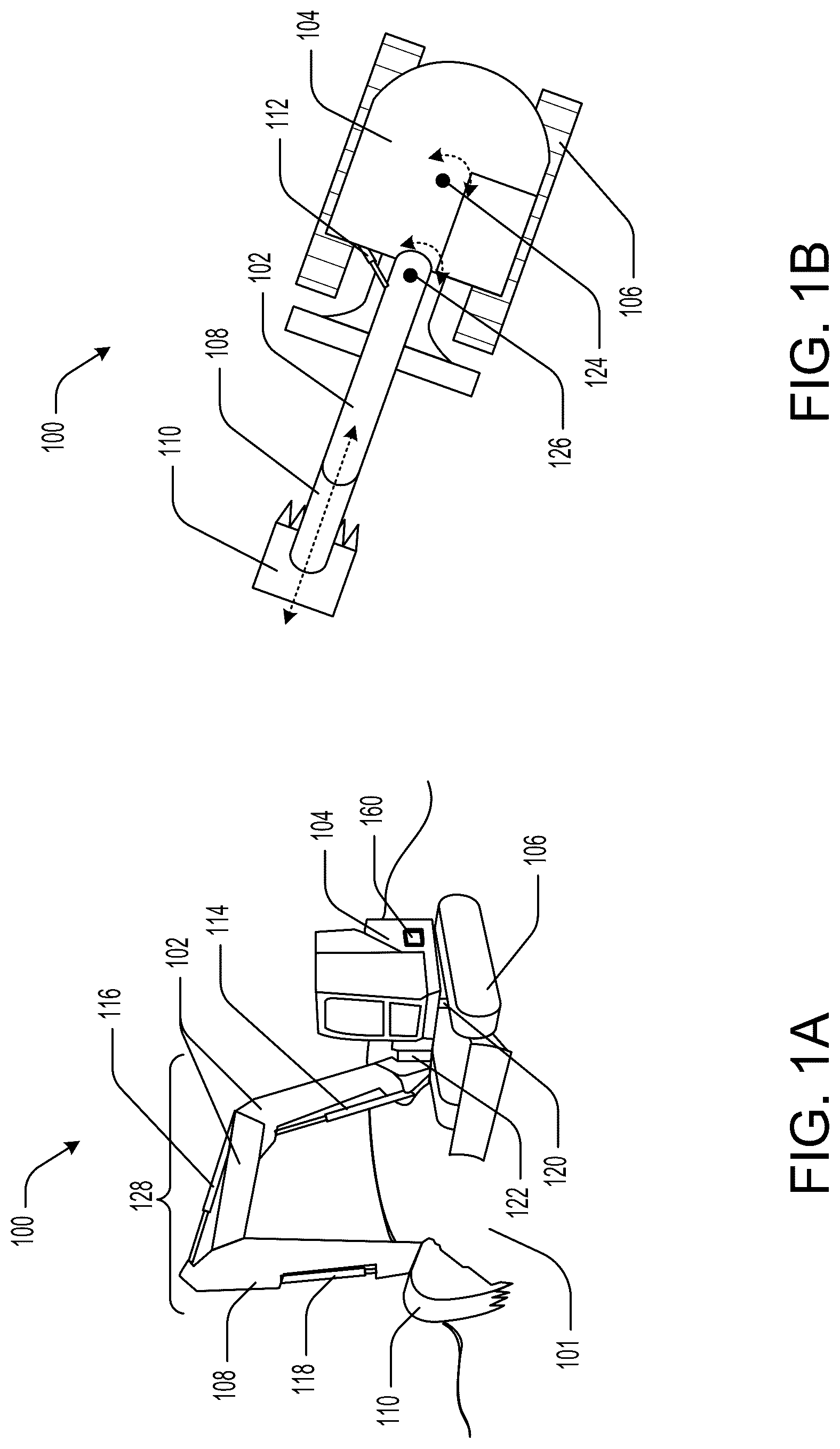 Patent US12618222 — Auto swing control to an alignment for swing boom machines — Figure 1