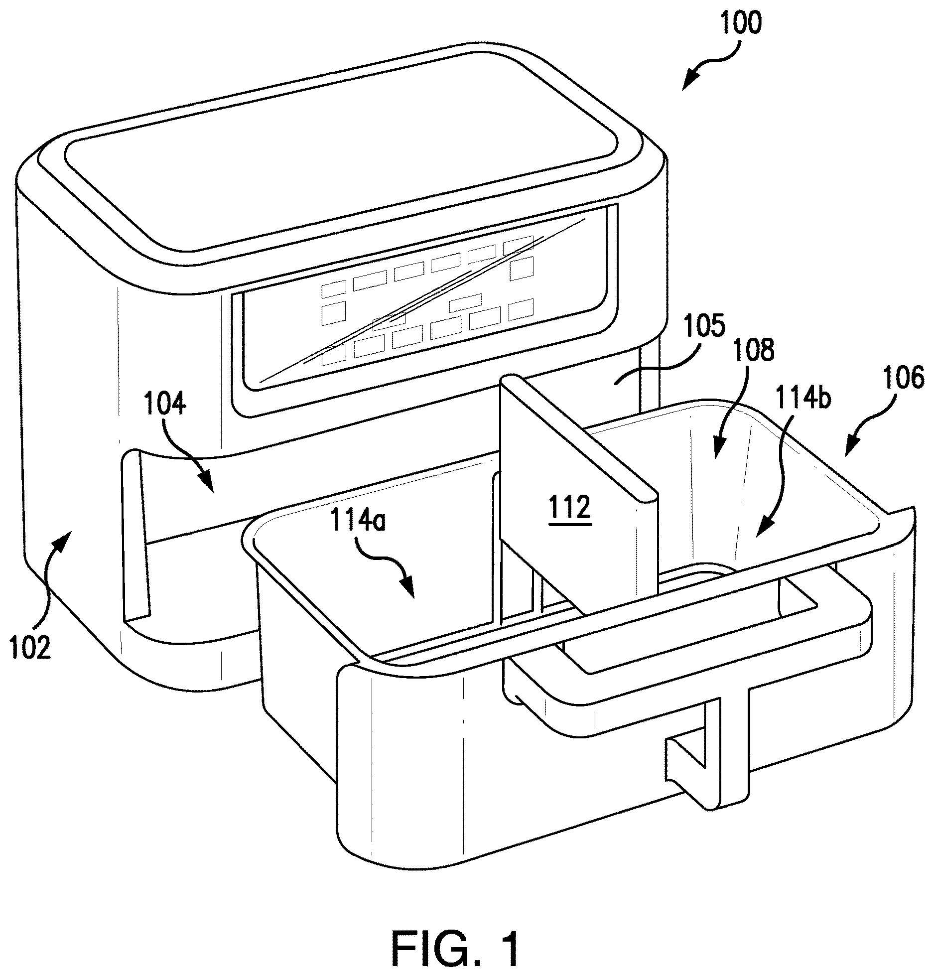 Patent US12618232 — Cooking apparatuses — Figure 1