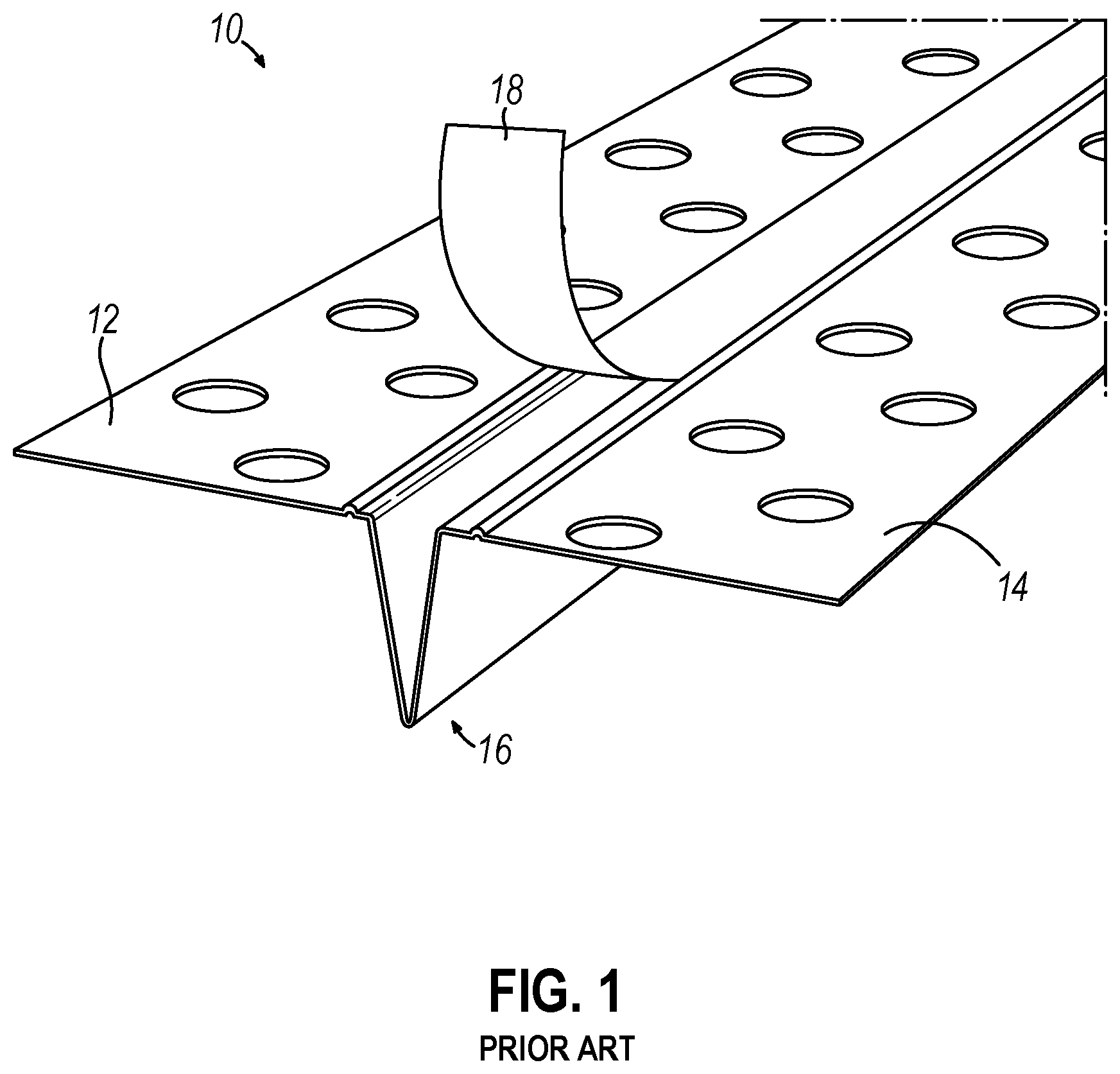 Patent US12618242 — Control joint — Figure 1