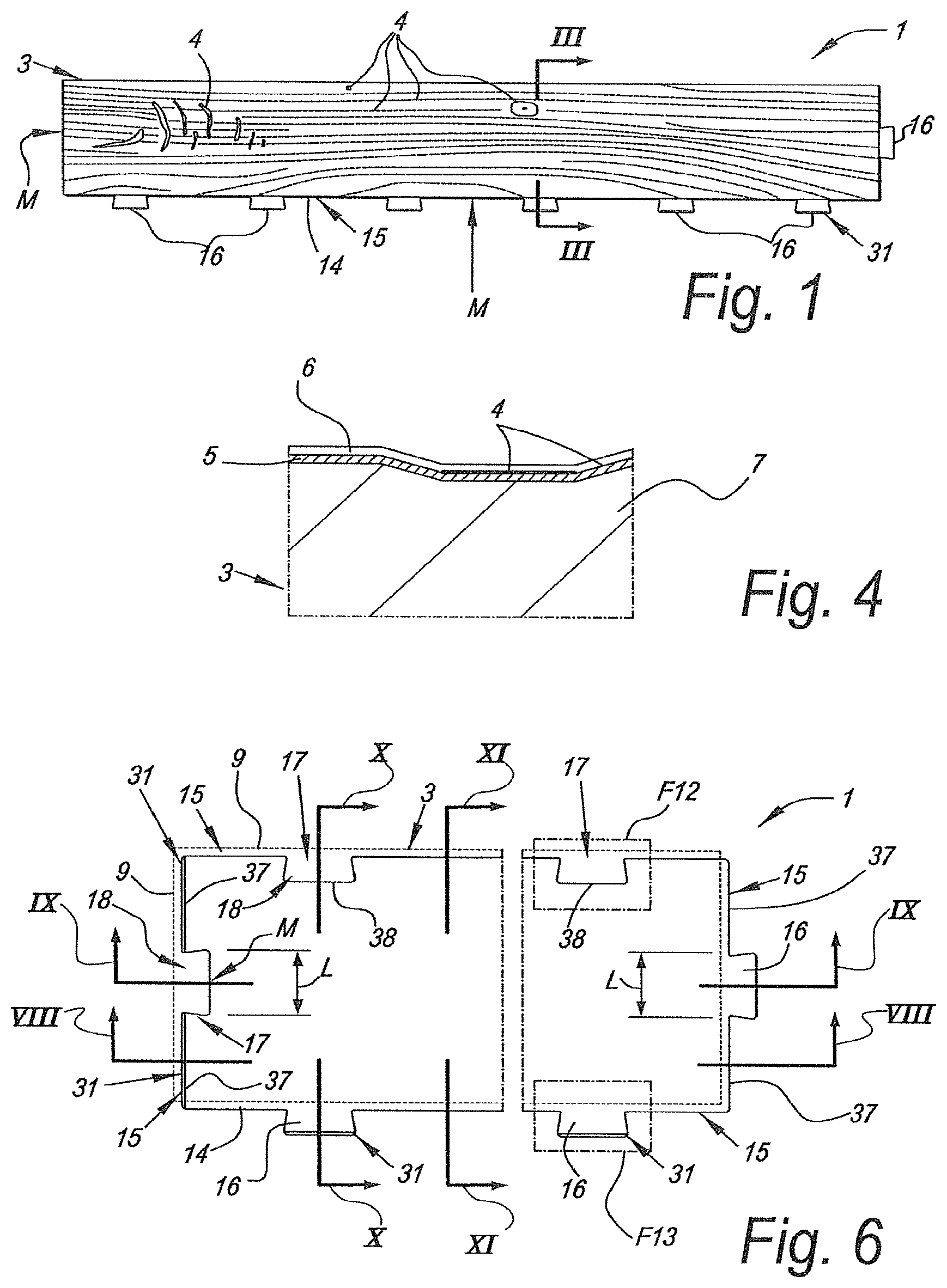 Patent US12618244 — Floor element for forming a floor covering and a floor covering — Figure 1