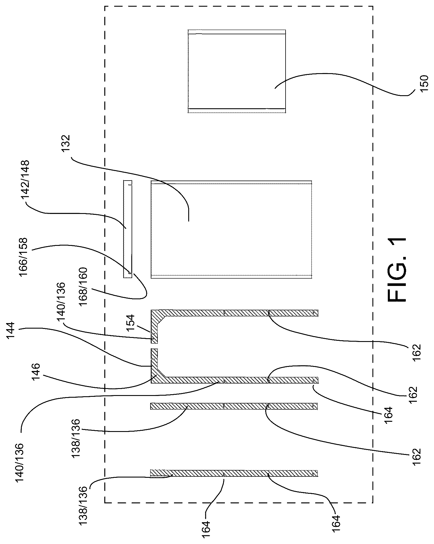 Patent US12618250 — Temporary protective wall partition barrier system for use during construction and demolition — Figure 1
