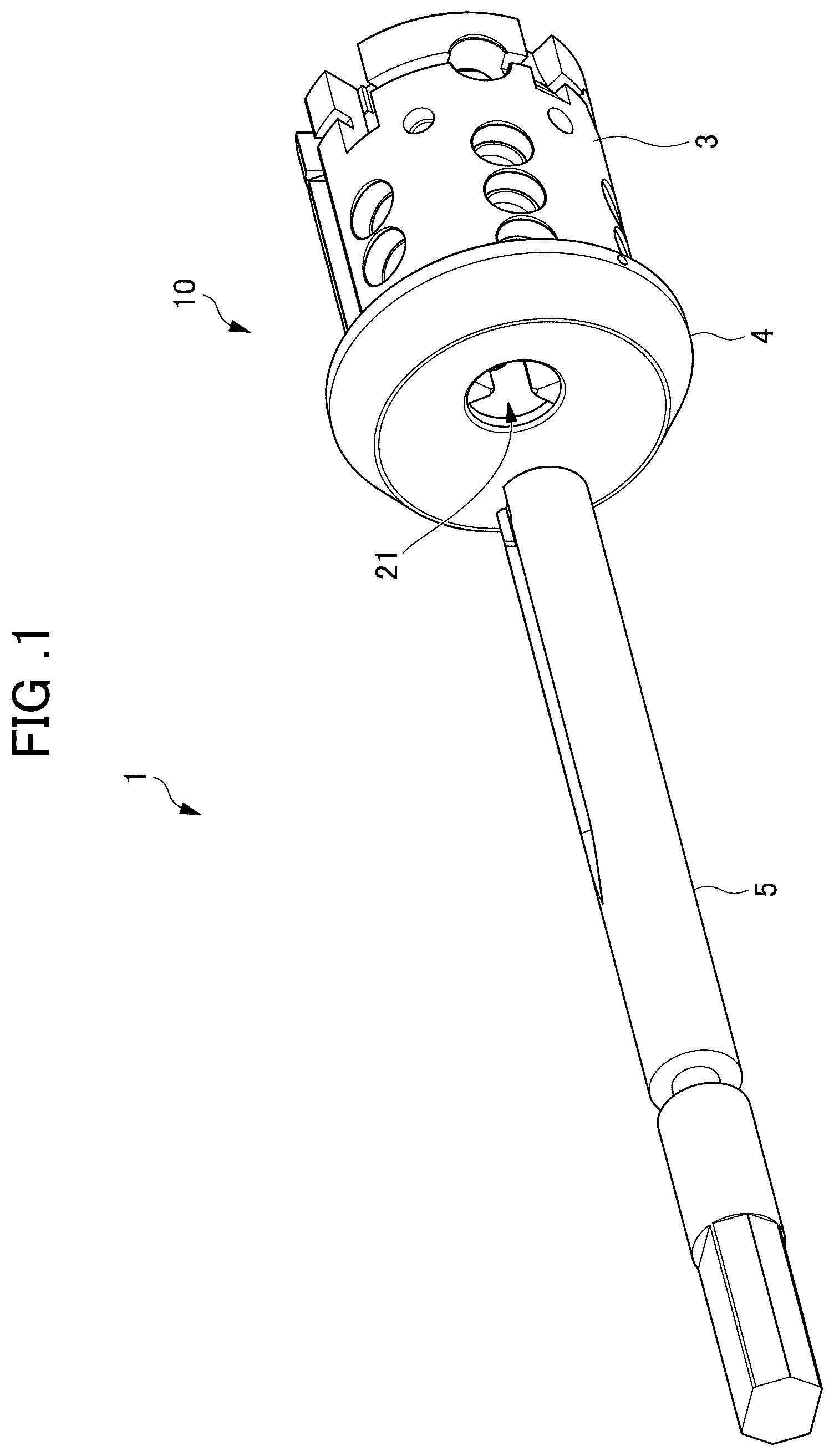 Patent US12618265 — Cylinder lock and door — Figure 1