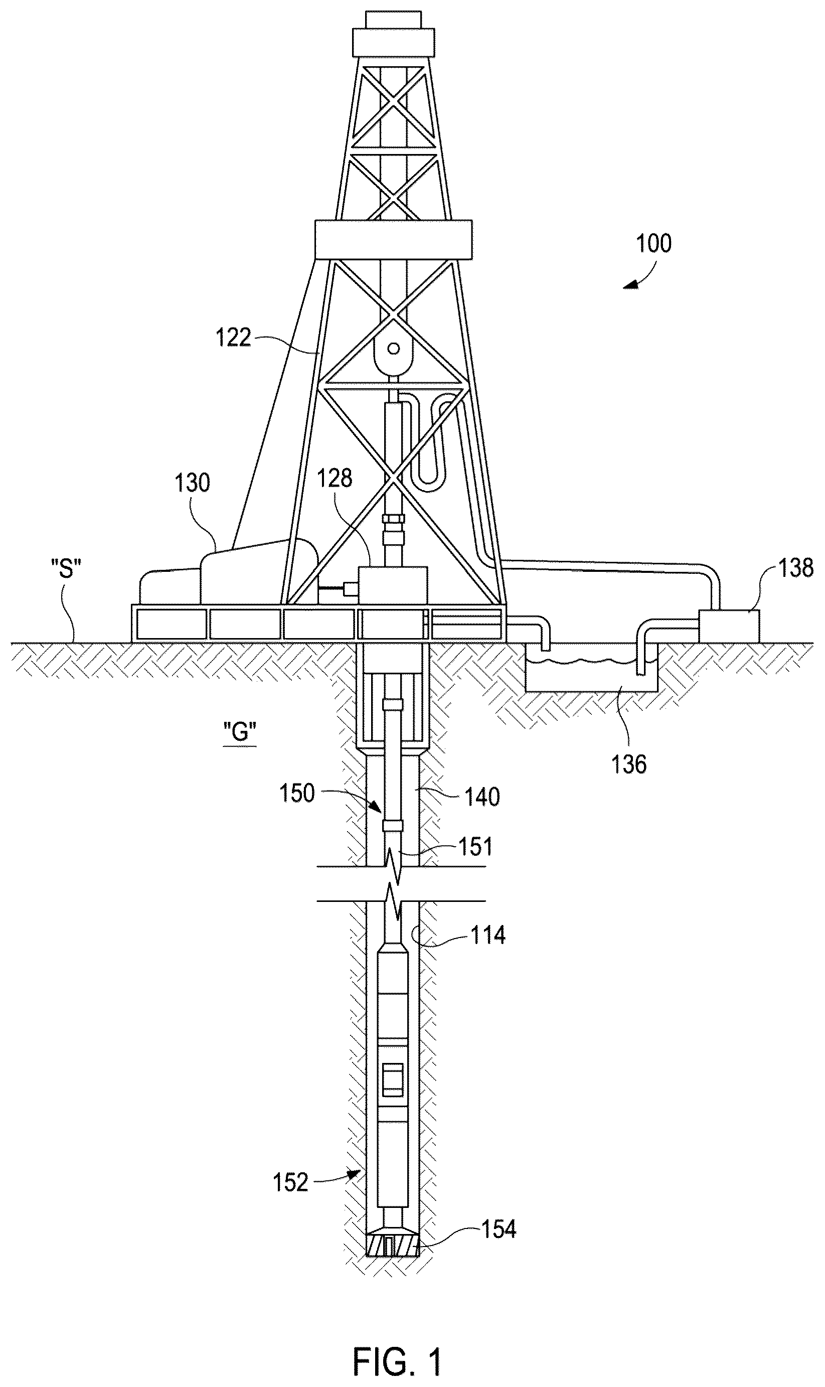 Patent US12618288 — Bottom hole assembly for rotary drilling — Figure 1