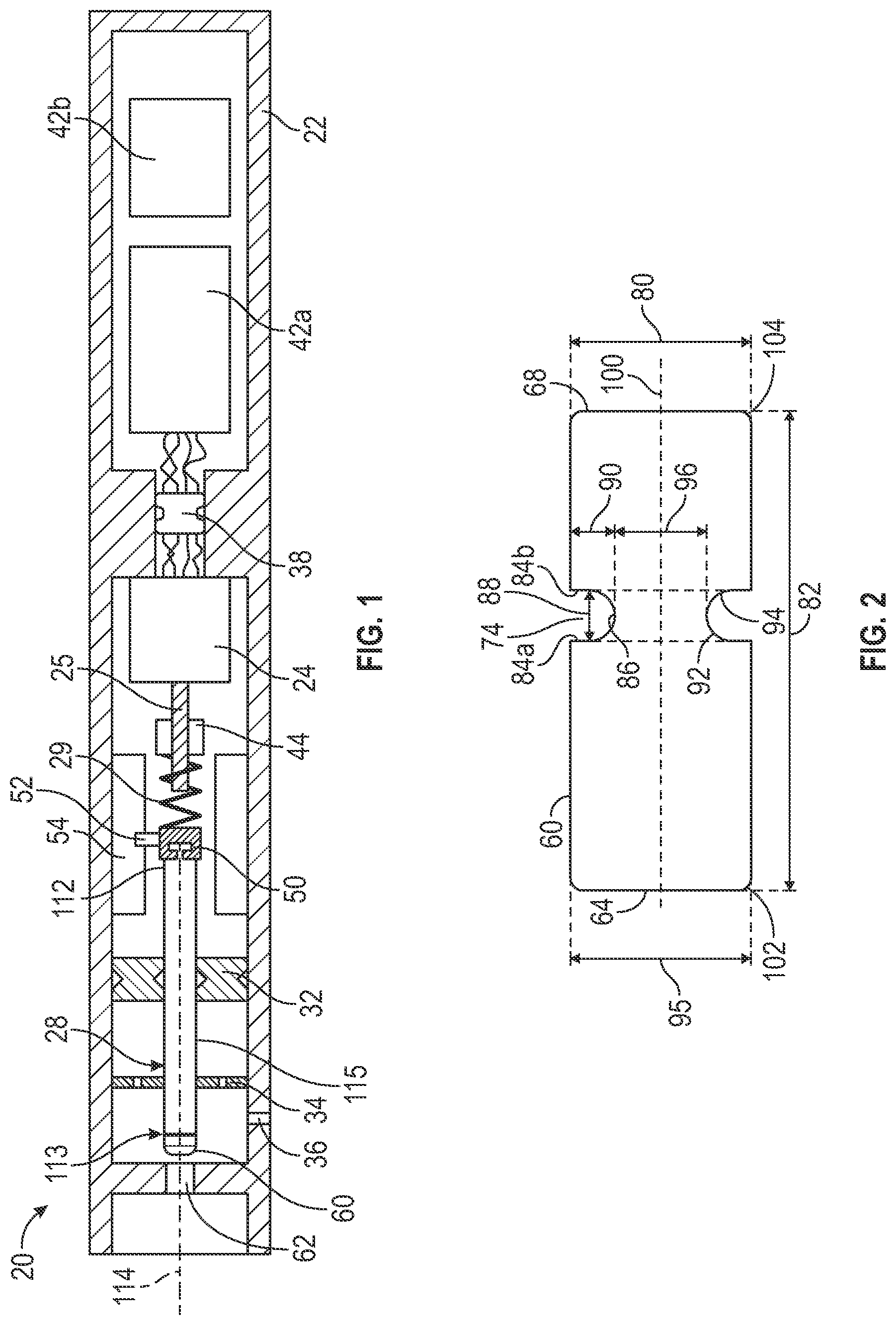 Patent US12618302 Figure 1 – System and method for attaching a poppet to an electromechanical actuator apparatus