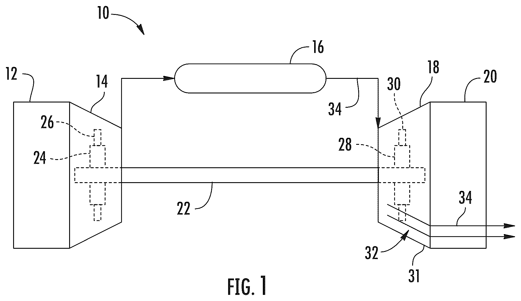 Patent US12618336 — Turbomachine impingement cooling modules — Figure 1