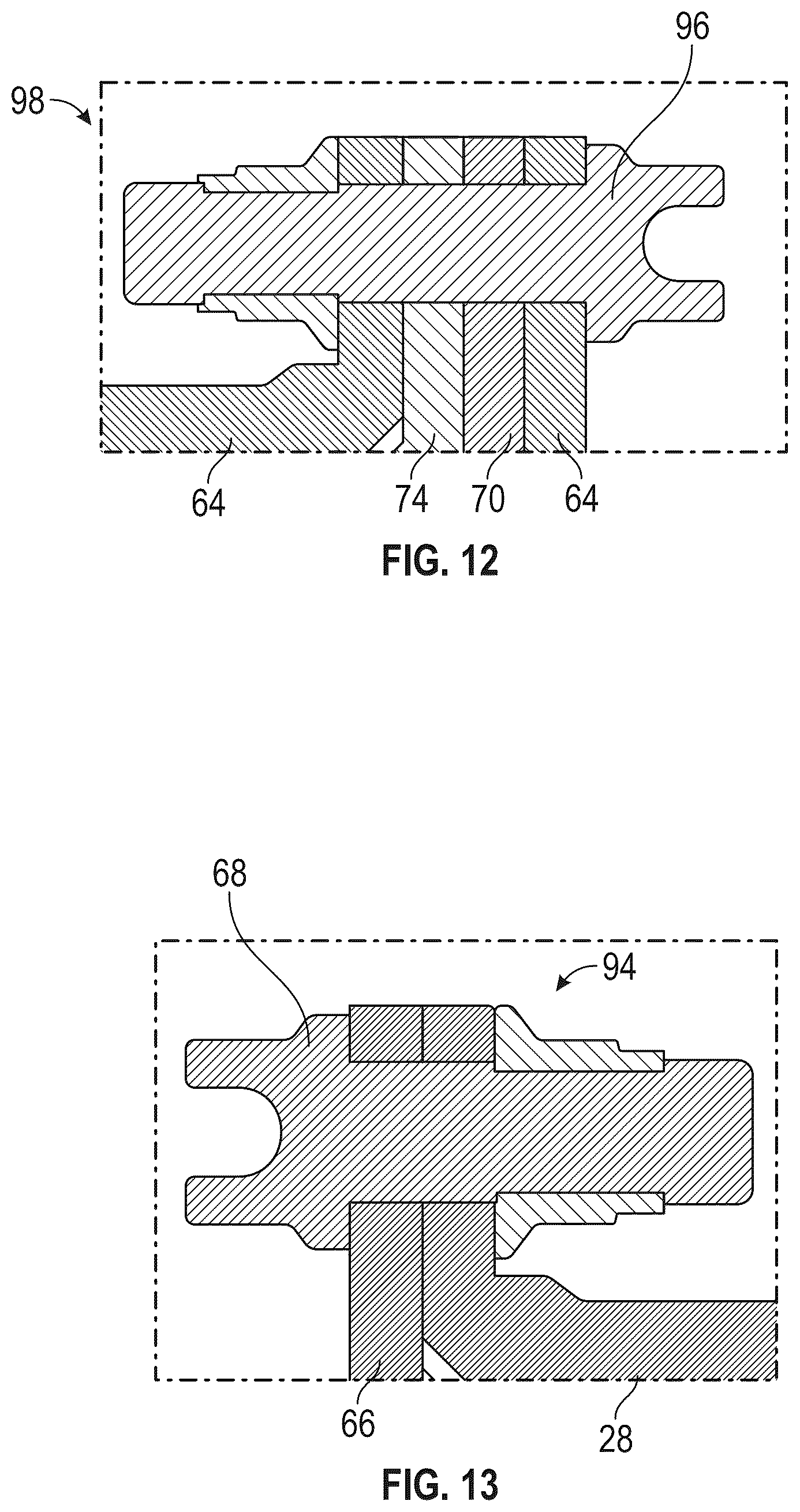 Patent US12618339 Figure 7 – Destabilizer induced buckling in spoked bearing support