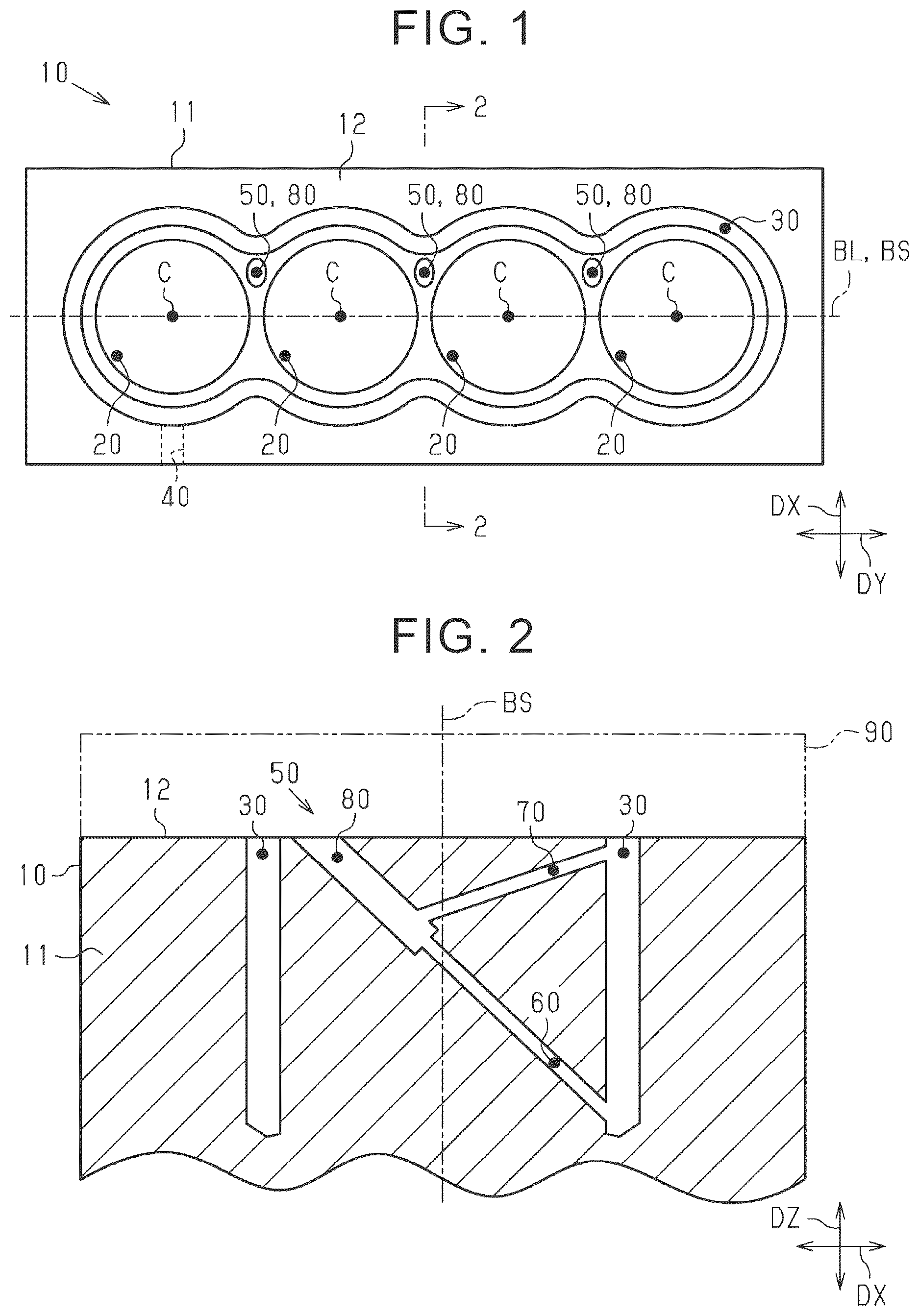 Patent US12618357 — Cylinder block — Figure 1