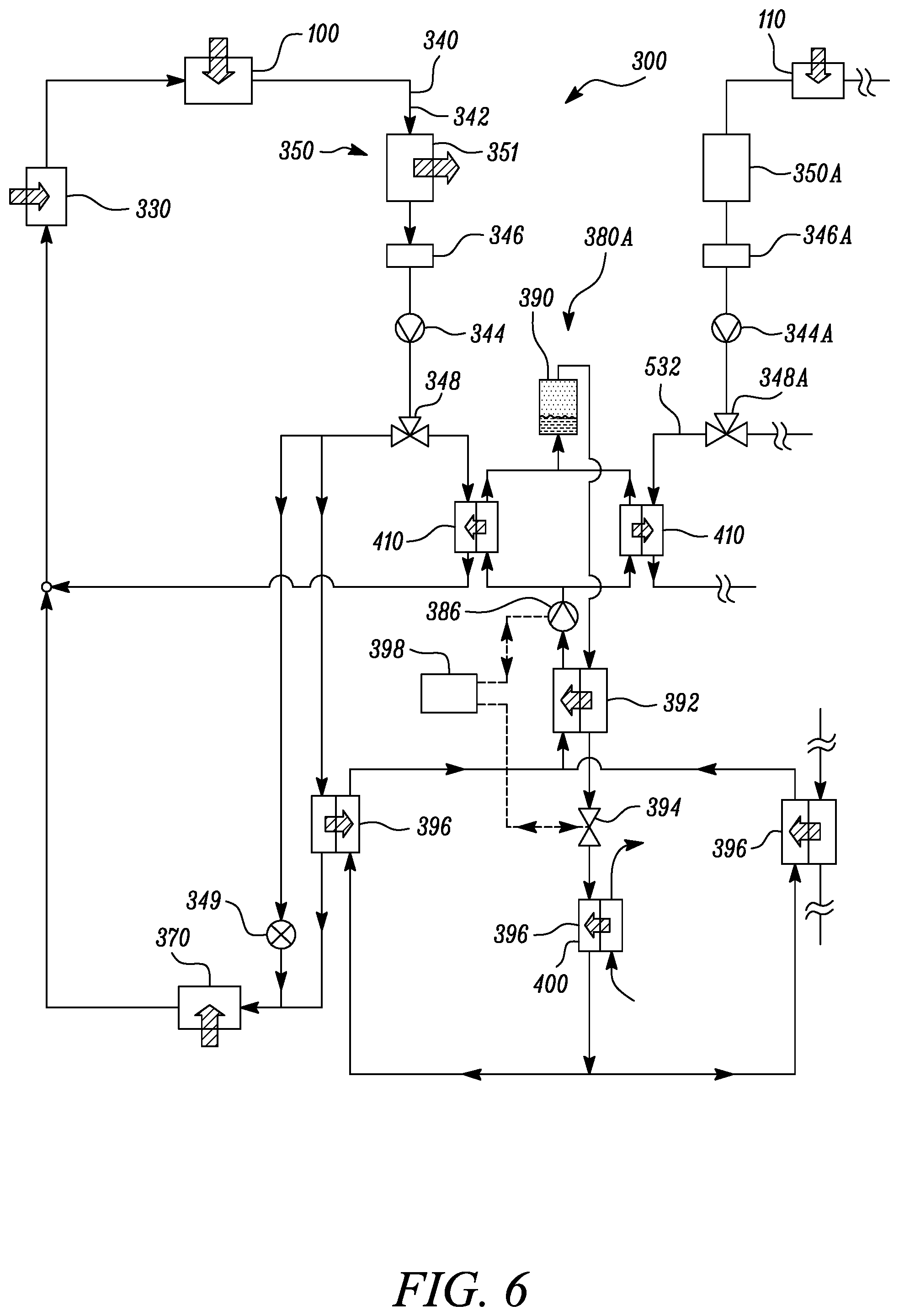 Patent US12618366 Figure 6 – Thermal management system for an aircraft