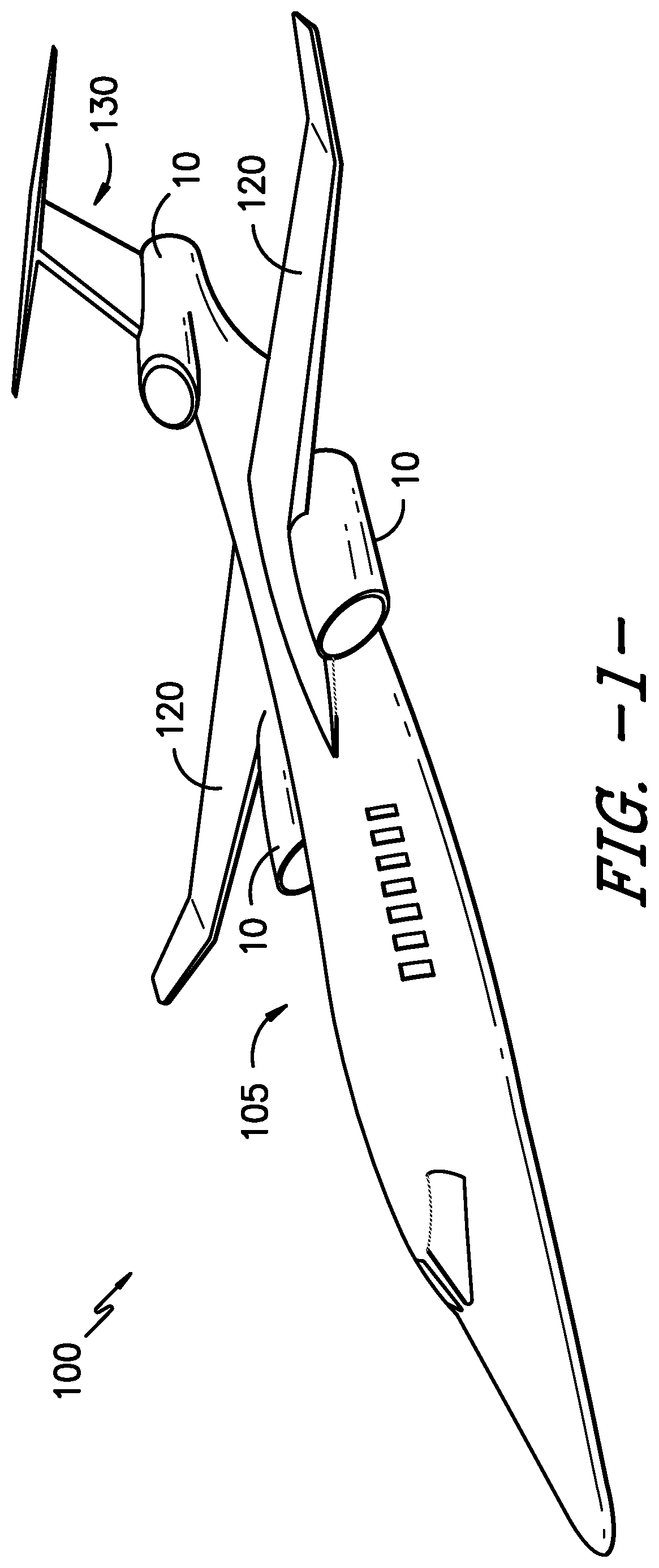 Patent US12618369 — Propulsion engine and cowl — Figure 1