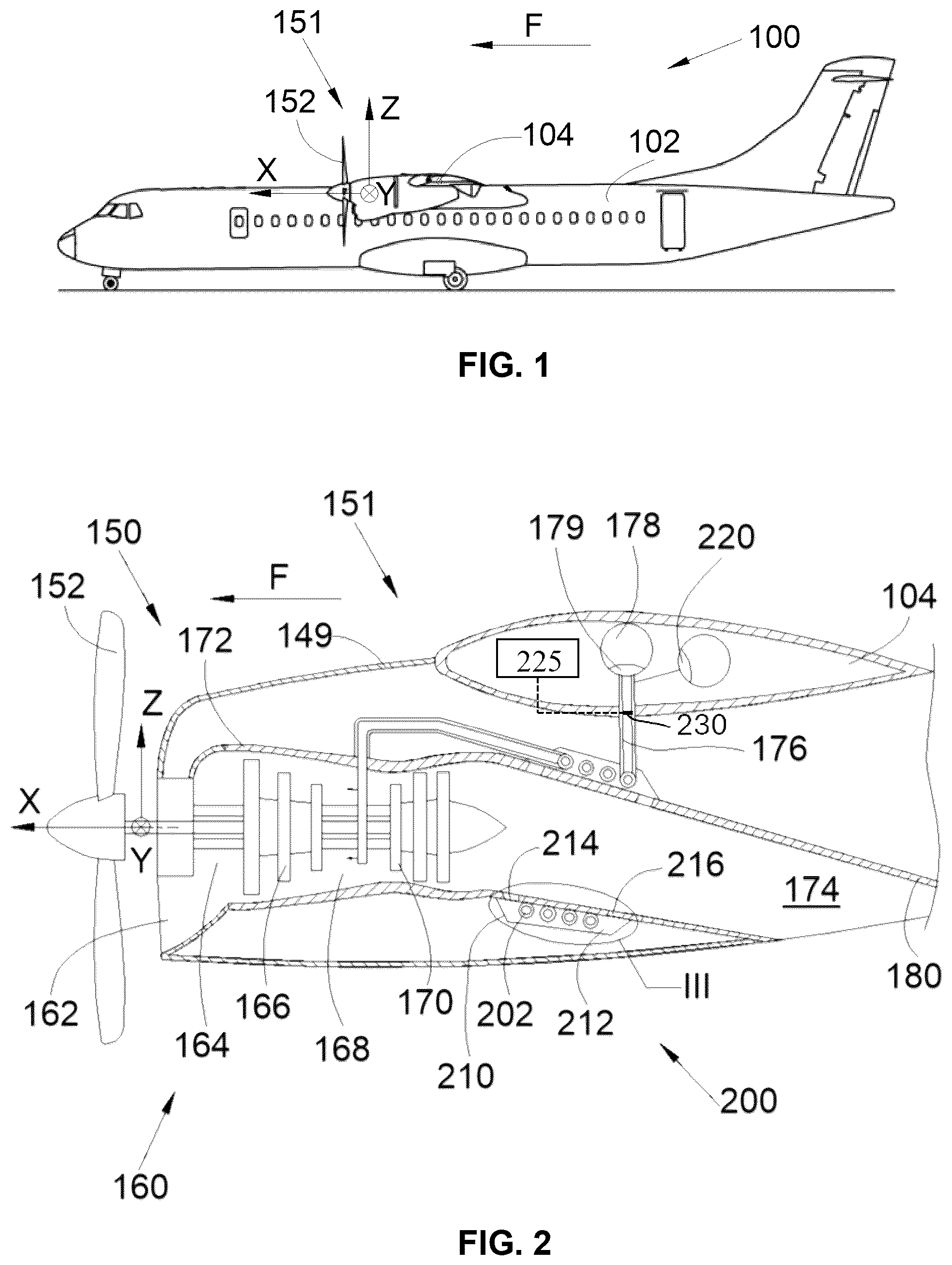 Patent US12618373 Figure 1 – Propulsion assembly for an aircraft
