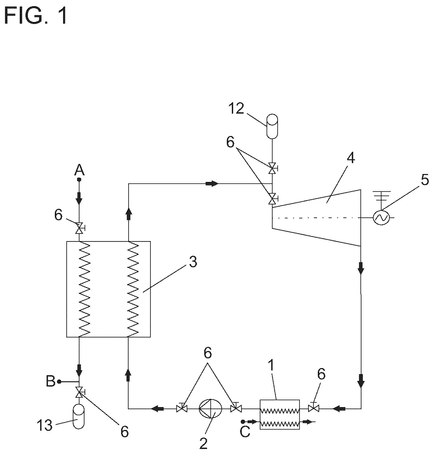 Patent US12618395 — Onshore electricity generation system — Figure 1