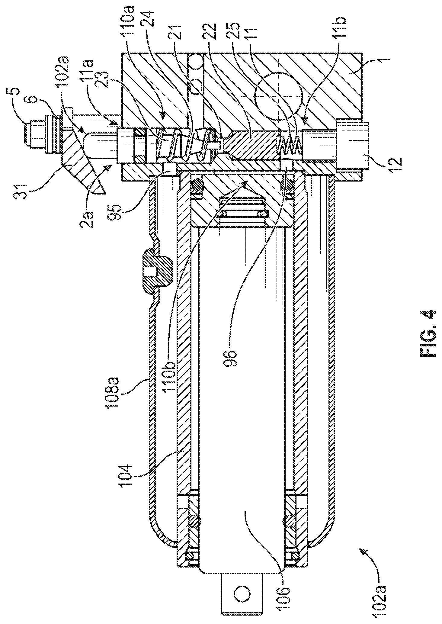 Patent US12618399 Figure 4 – Hydraulic piston pump assemblies