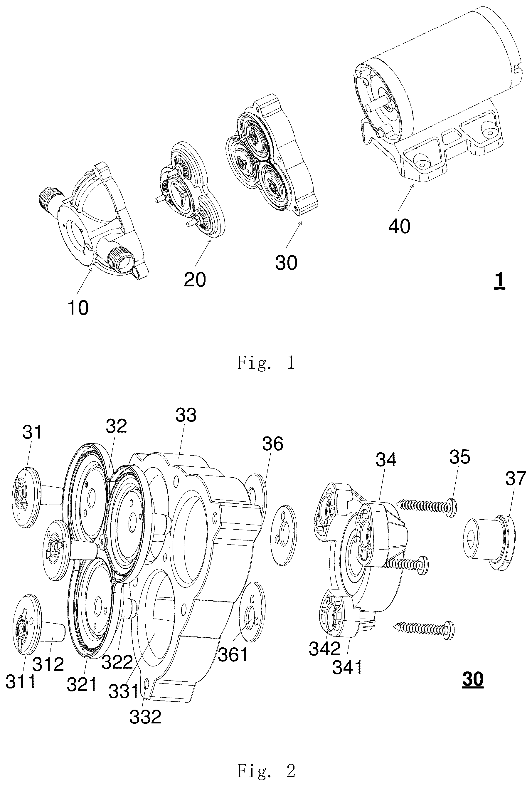 Patent US12618401 — Diaphragm assembly and diaphragm pump — Figure 1