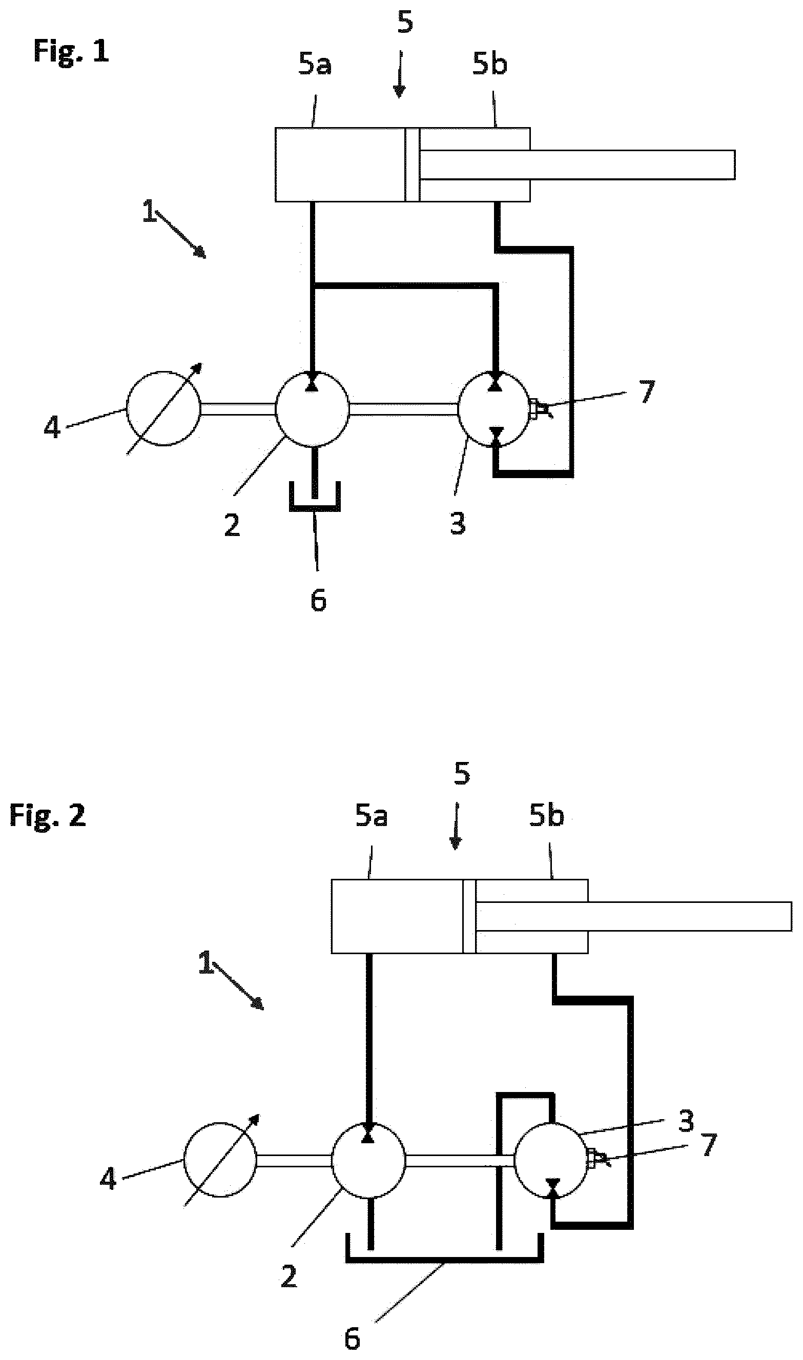 Patent US12618419 — Hydraulic drive system — Figure 1