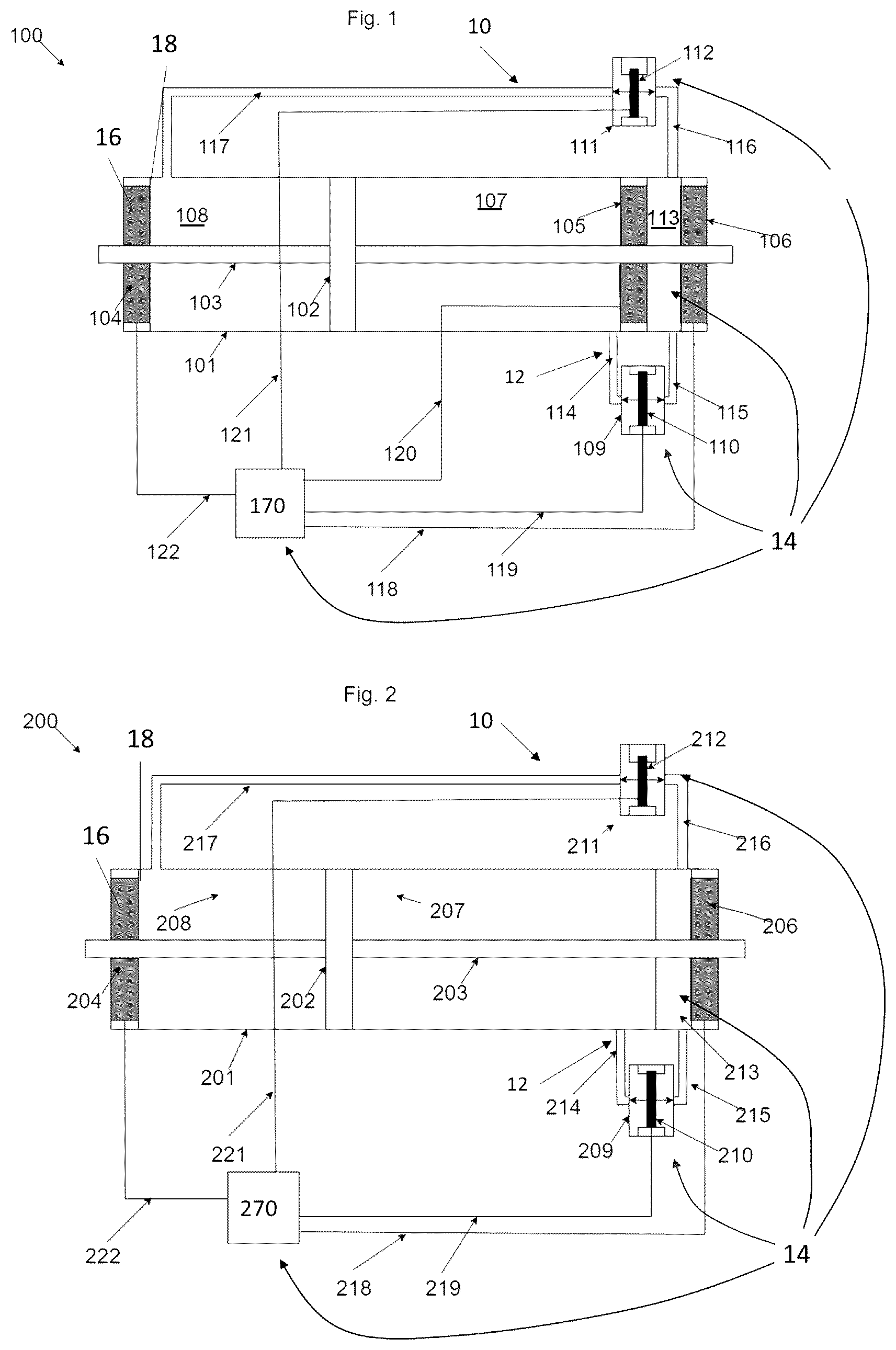 Patent US12618420 — Hydraulic actuator and method for operating — Figure 1