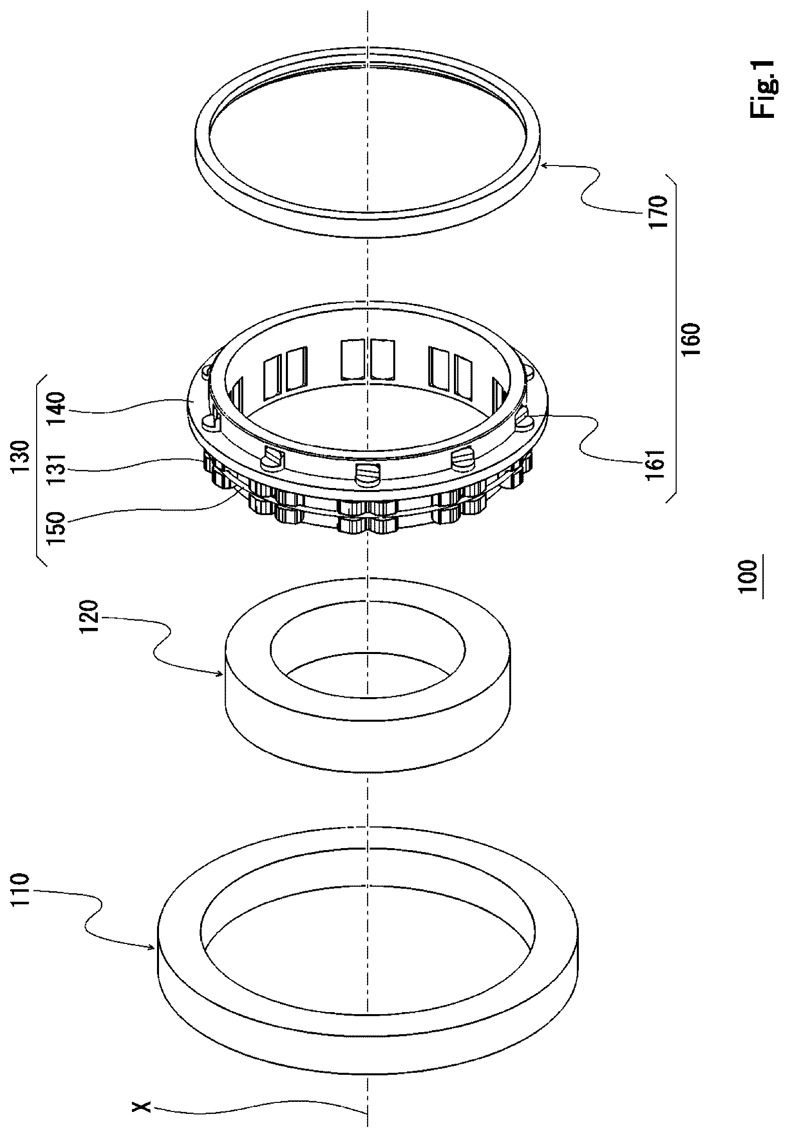 Patent US12618441 — Cam clutch — Figure 1