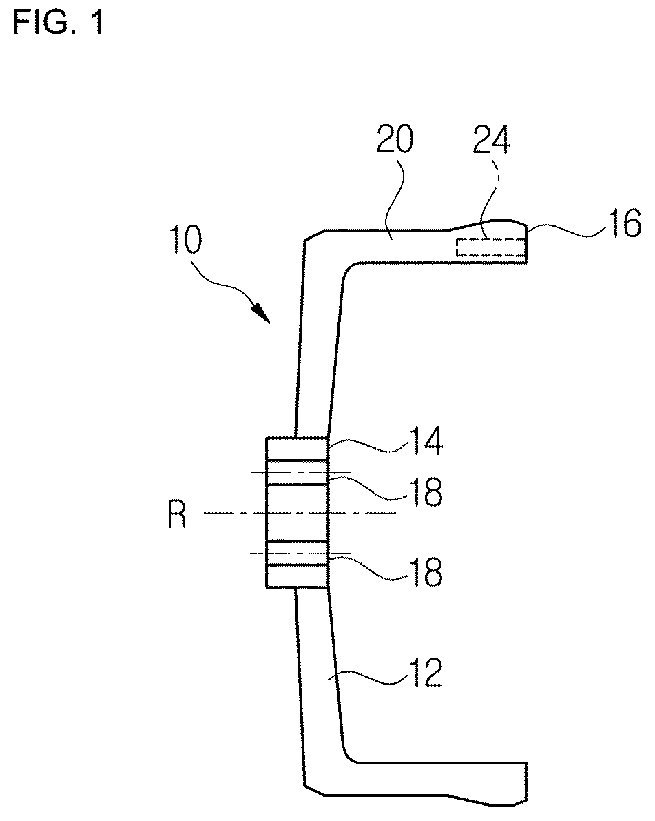 Patent US12618444 Figure 1 – Rotation asymmetric brake drum for a drum brake of a motor vehicle