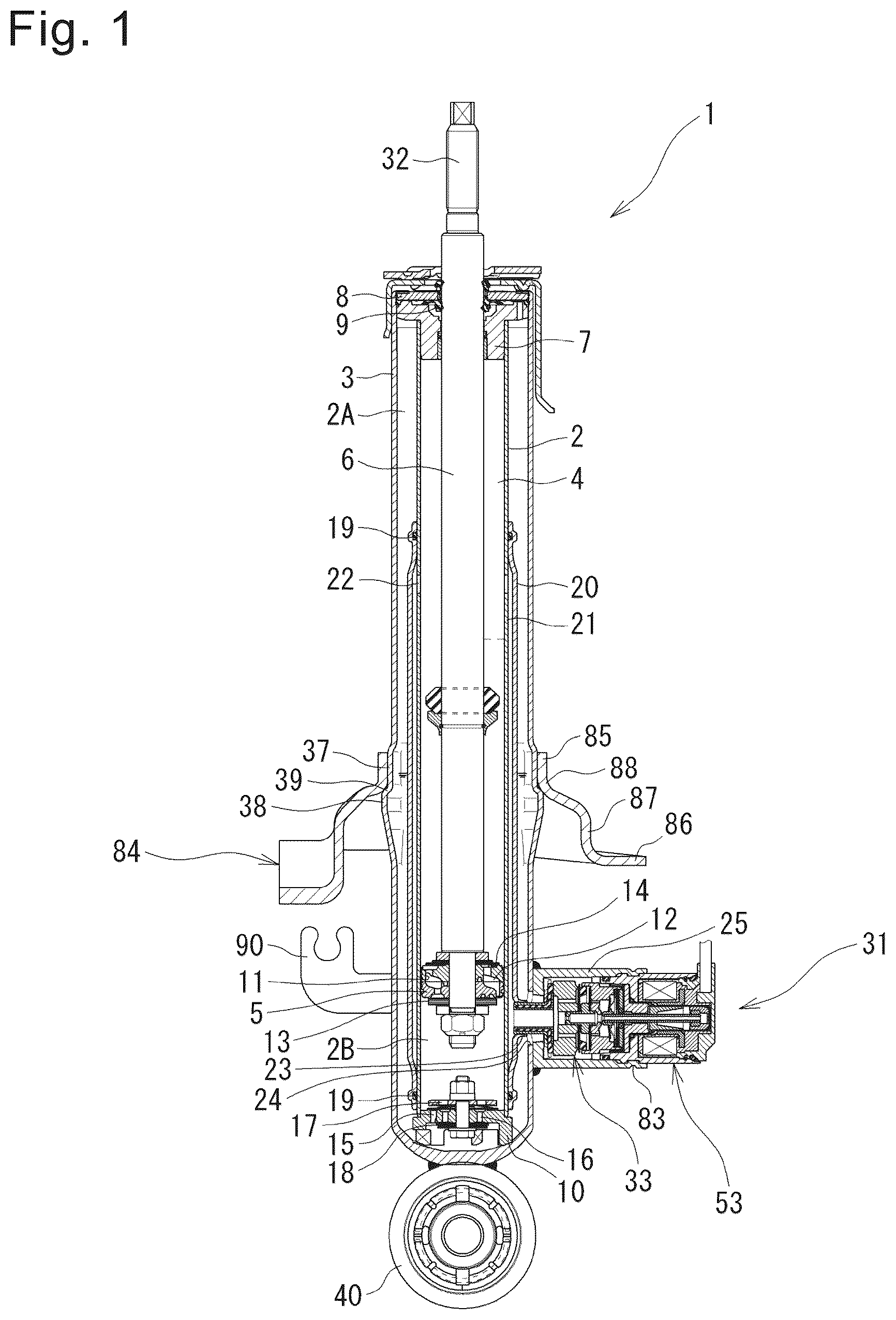 Patent US12618447 — Method of manufacturing shock absorber — Figure 1