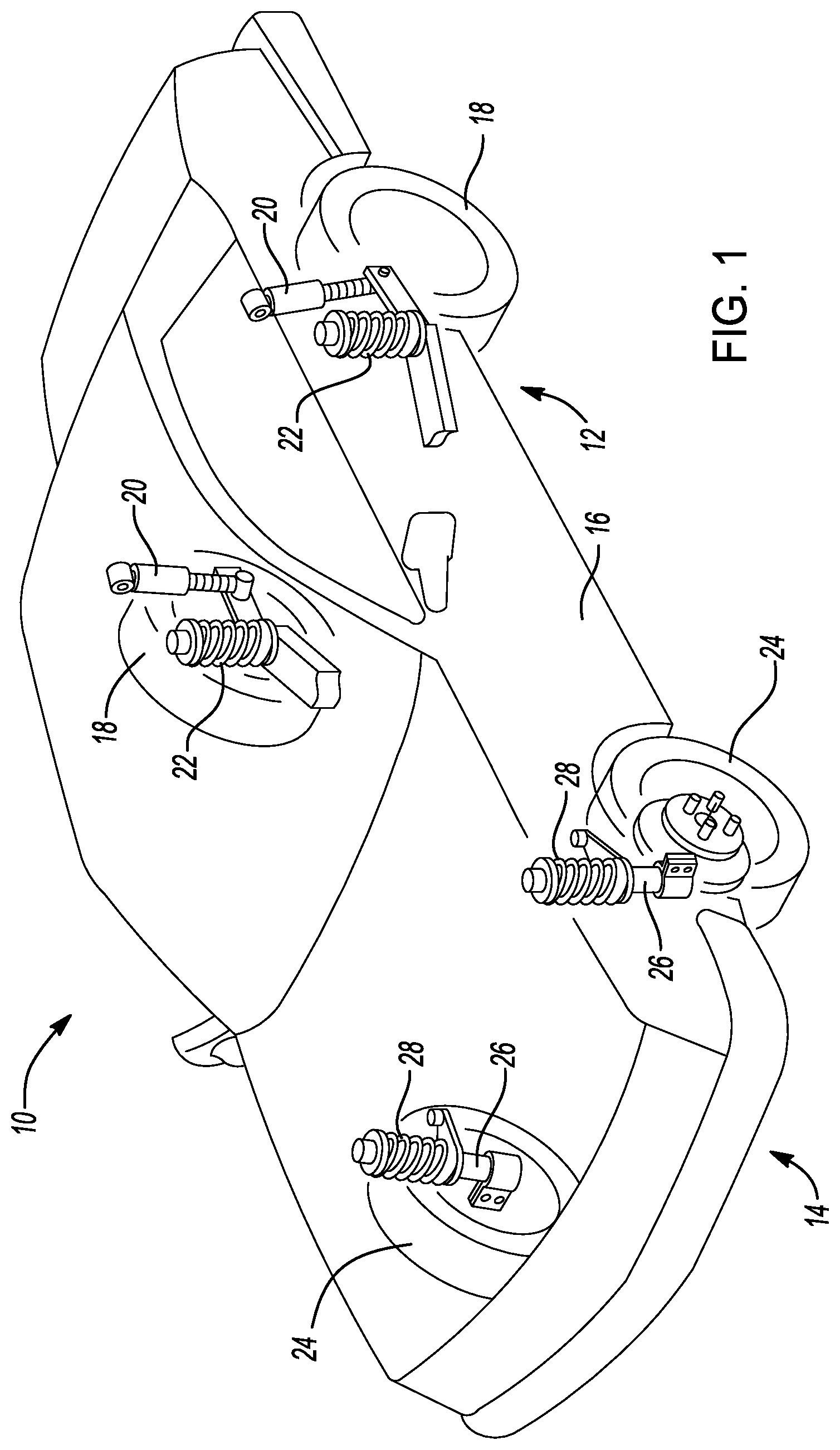 Patent US12618448 — Piston for shock absorber with optimized bleed range and tuneability — Figure 1