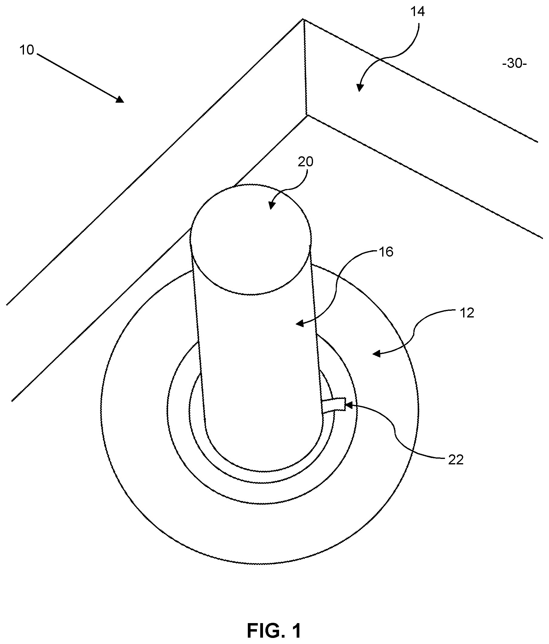 Patent US12618460 — Axle support assembly for an electrical device — Figure 1