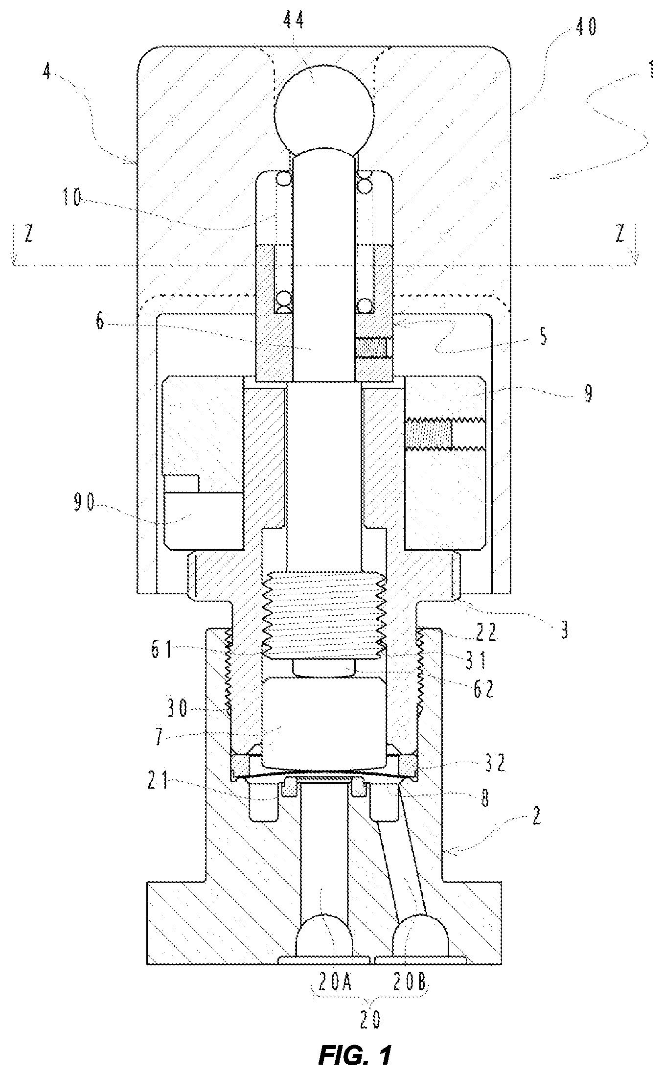 Patent US12618482 — Valve — Figure 1