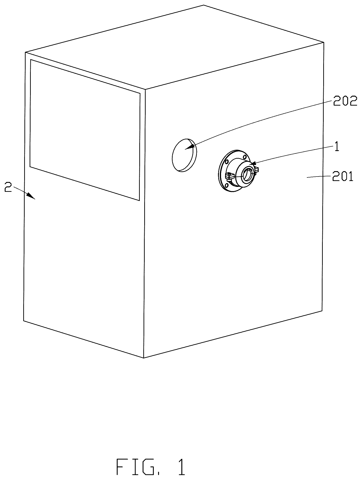 Patent US12618494 — Sealing workpiece and vacuum testing equipment — Figure 1