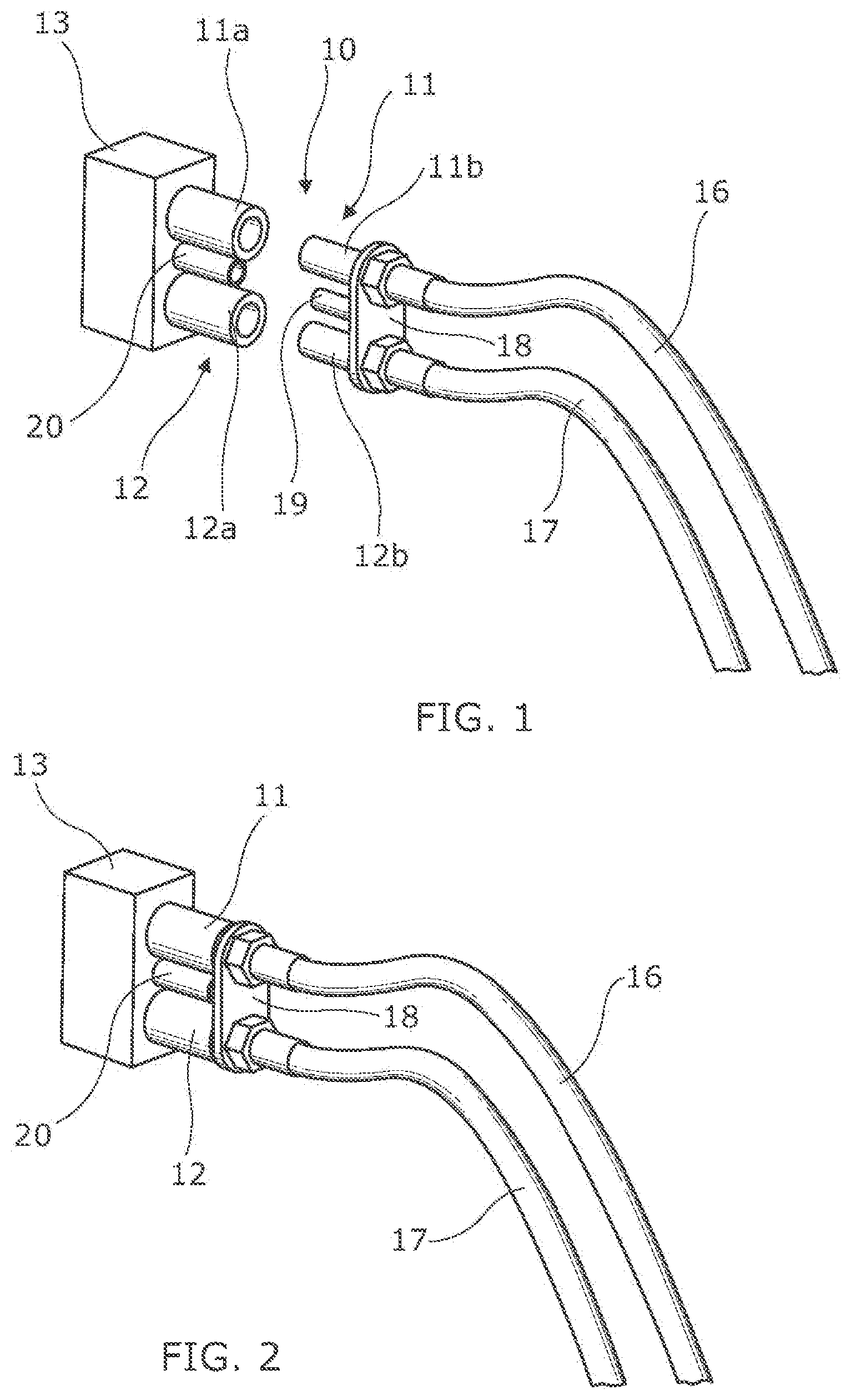 Patent US12618500 — Hydraulic coupling — Figure 1