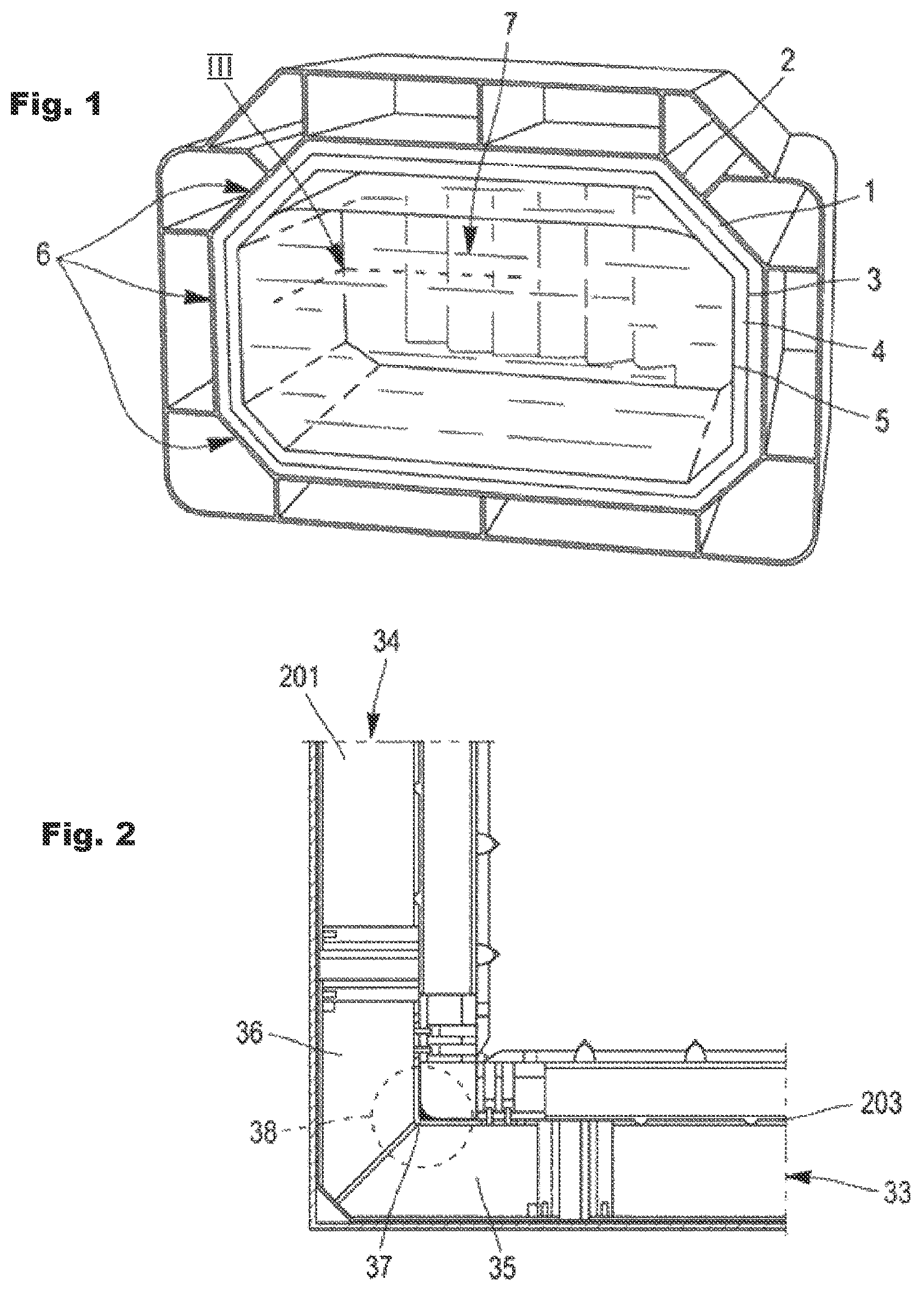 Patent US12618520 — Sealed and thermally insulating tank — Figure 1