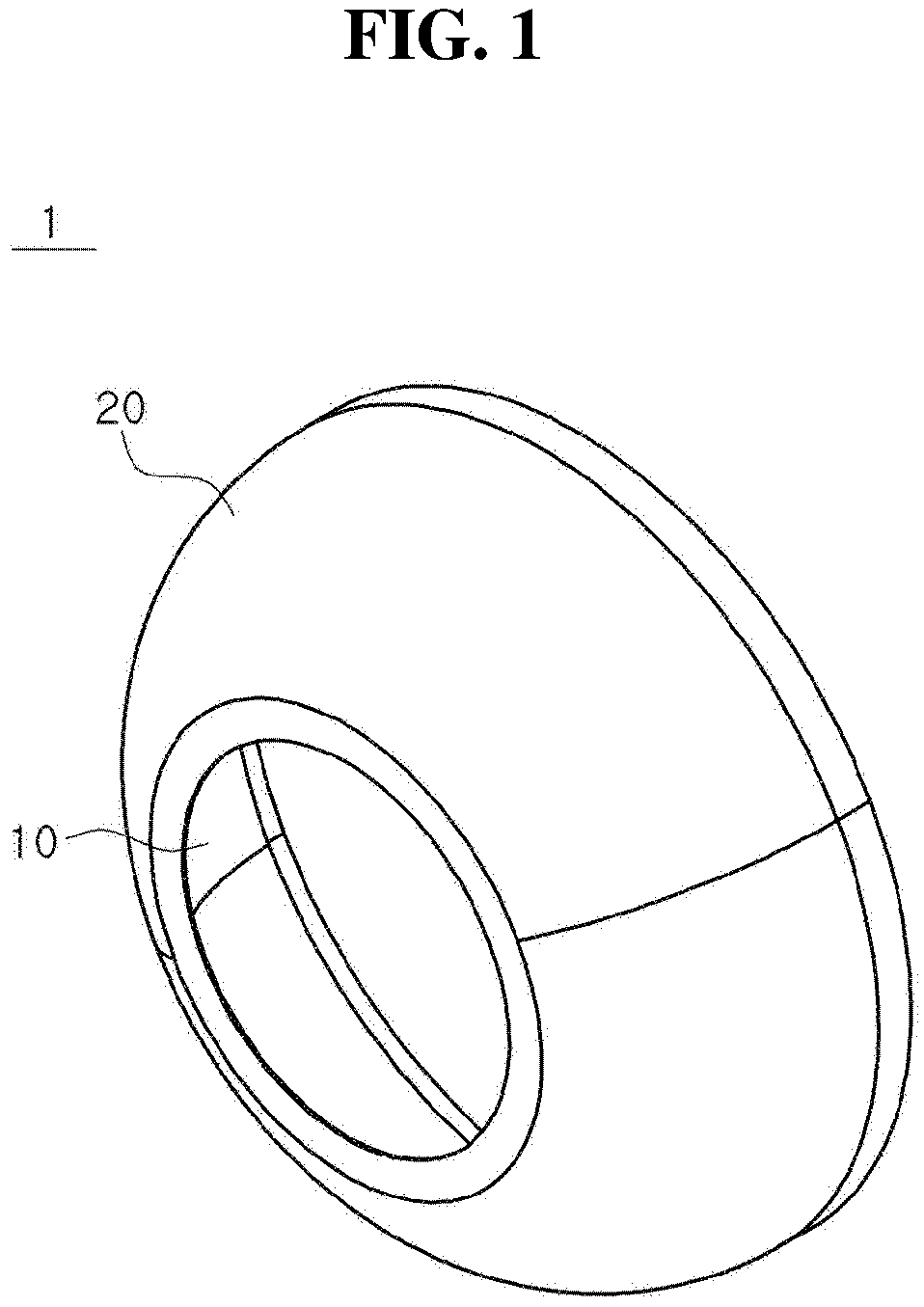 Patent US12618532 — Protective cover for shoulder part of pressure vessel — Figure 1