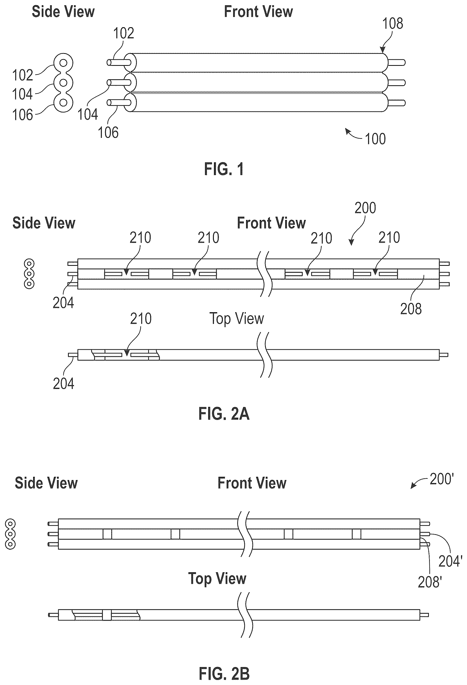 Patent US12618533 — Three-wire flat cable high-voltage plug-in light string and method of making thereof — Figure 1
