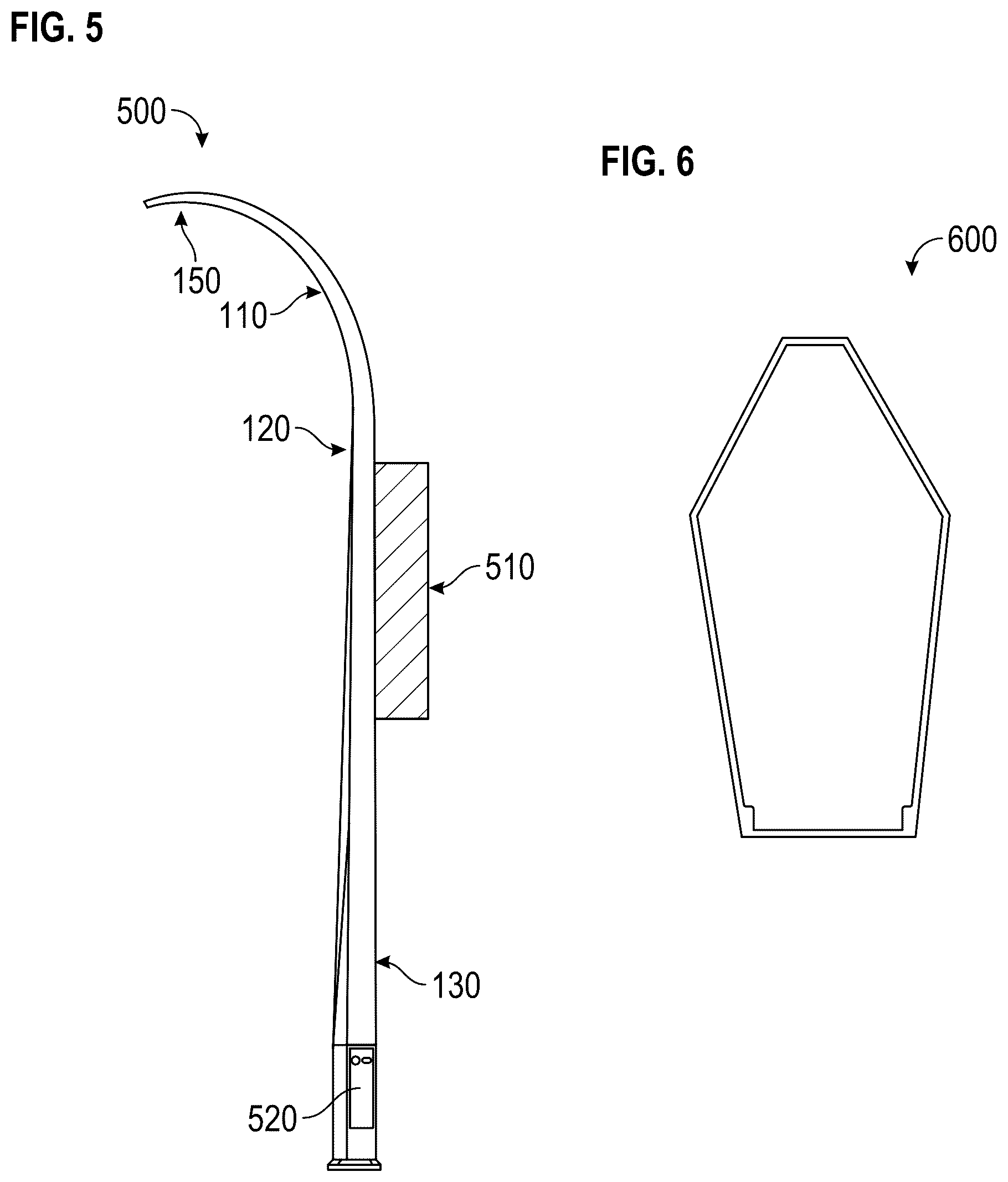 Patent US12618534 Figure 5 – Multi-functional streetlight