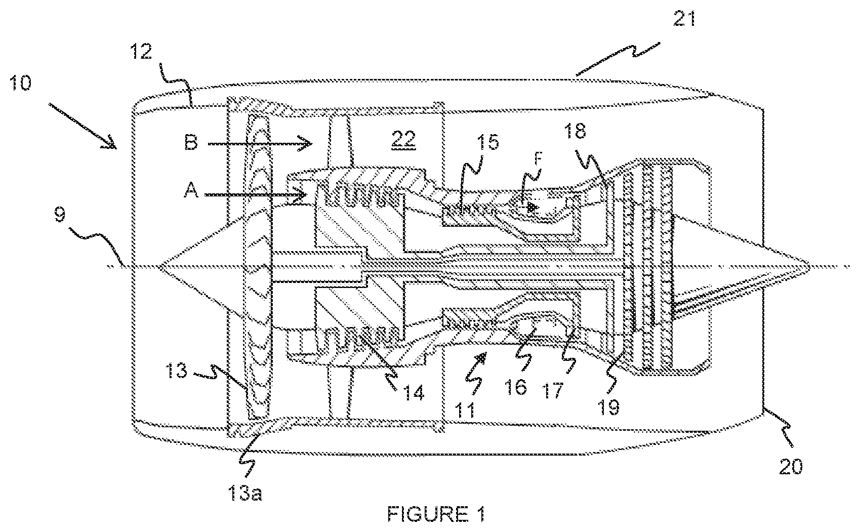 Patent US12618563 — Lean burn combustion system — Figure 1