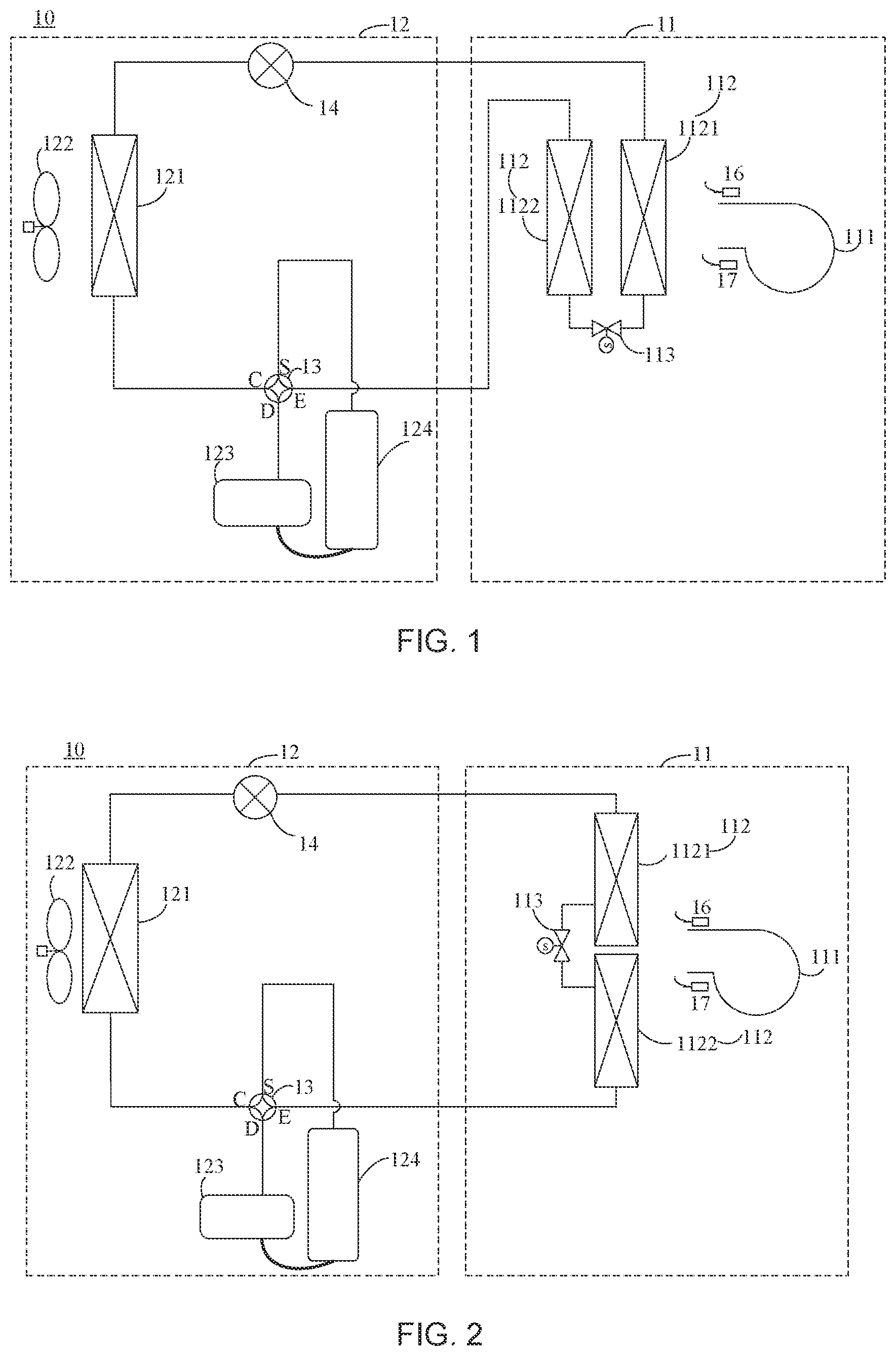 Patent US12618582 — Air conditioner and control method thereof — Figure 1