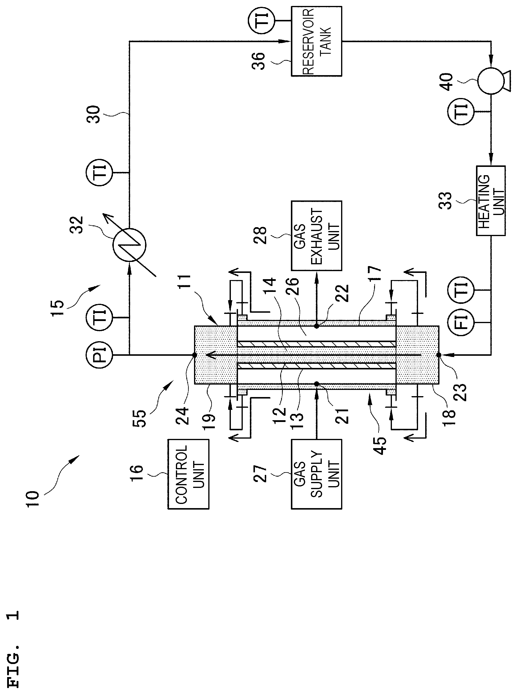 Patent US12618592 — Heat generation device, heat utilization system and film-like heat generation element — Figure 1
