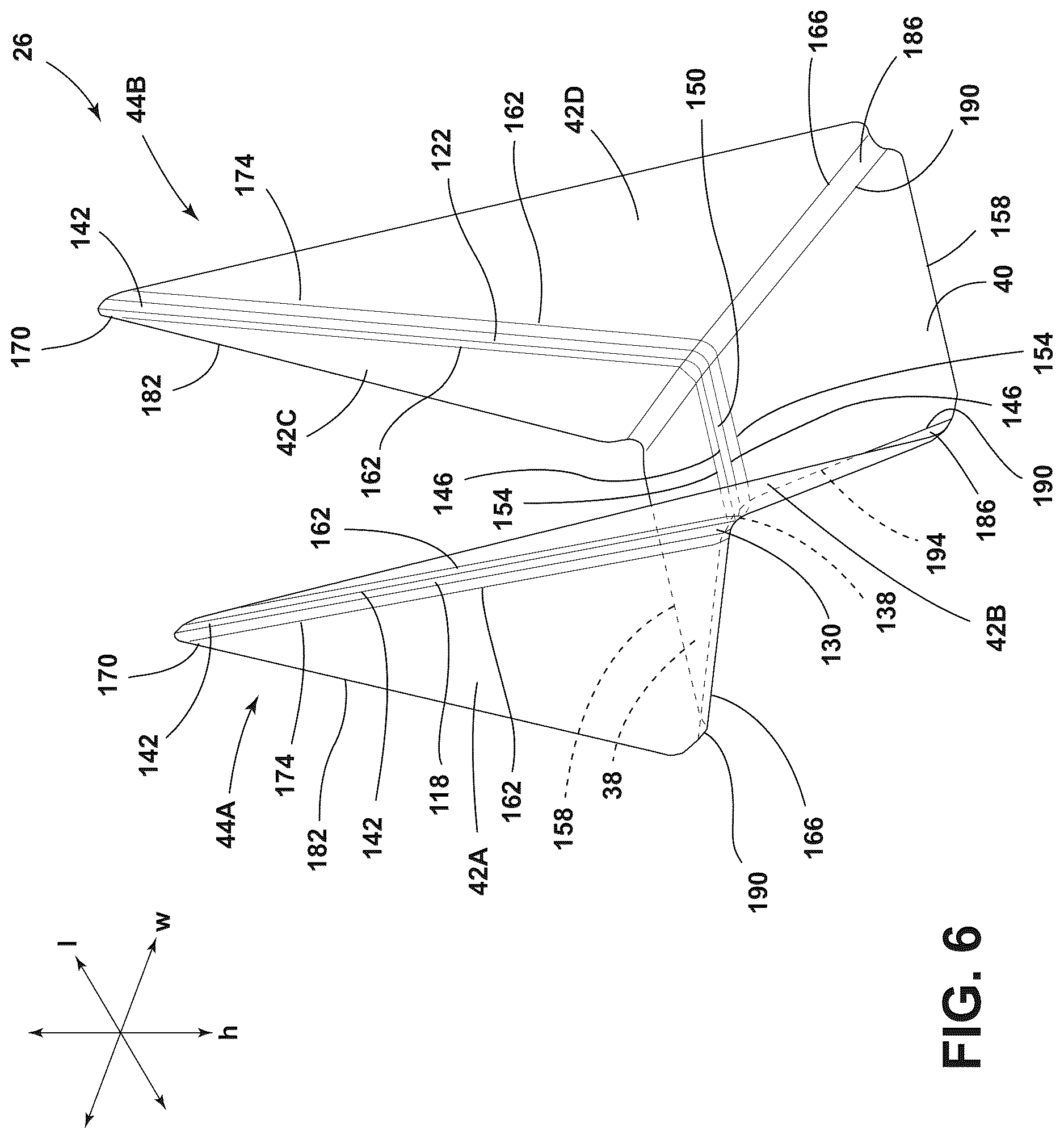 Patent US12618613 Figure 6 – Standoff feature for appliance