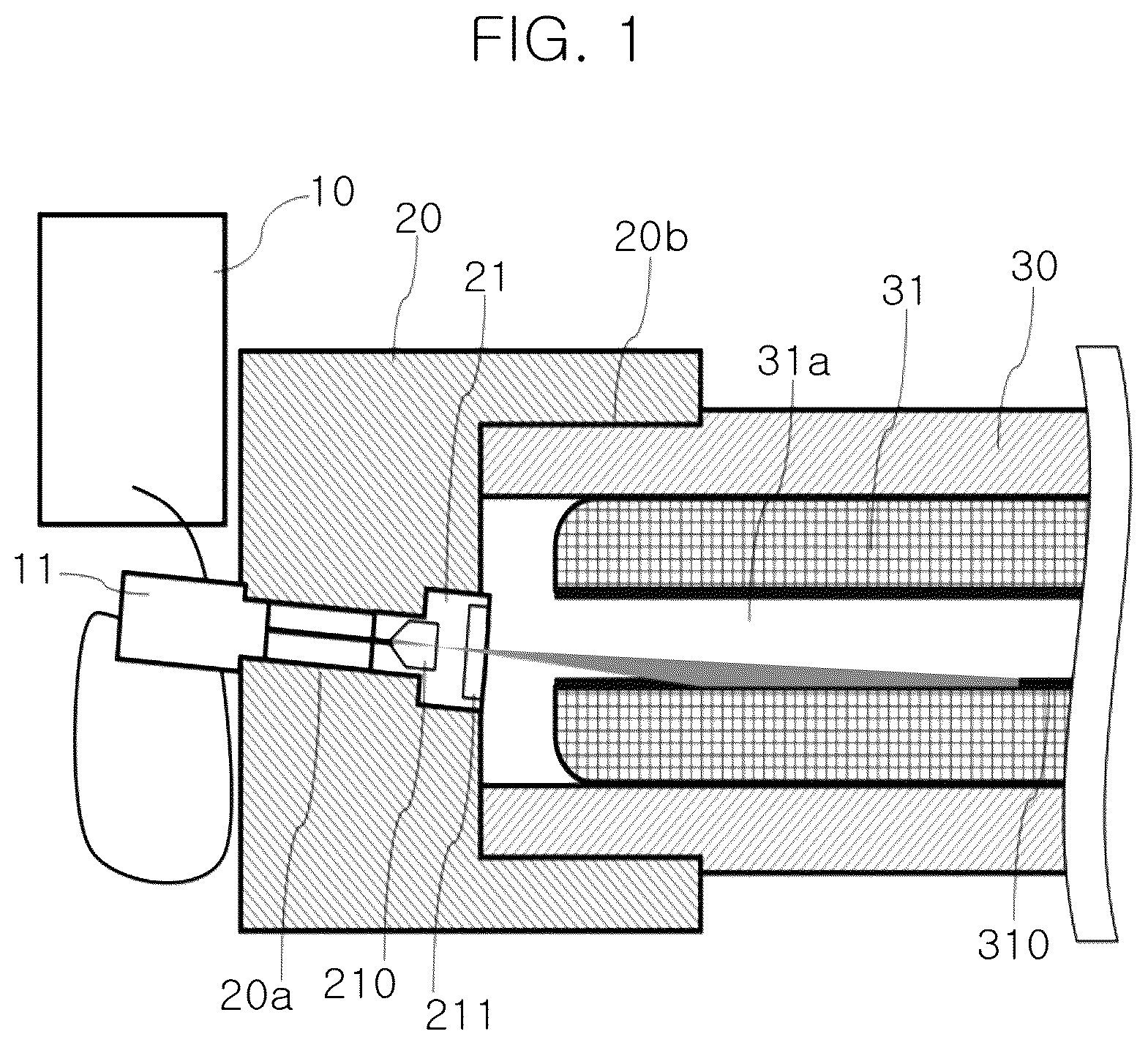 Patent US12618627 — Laser ignition system for large-caliber artillery — Figure 1