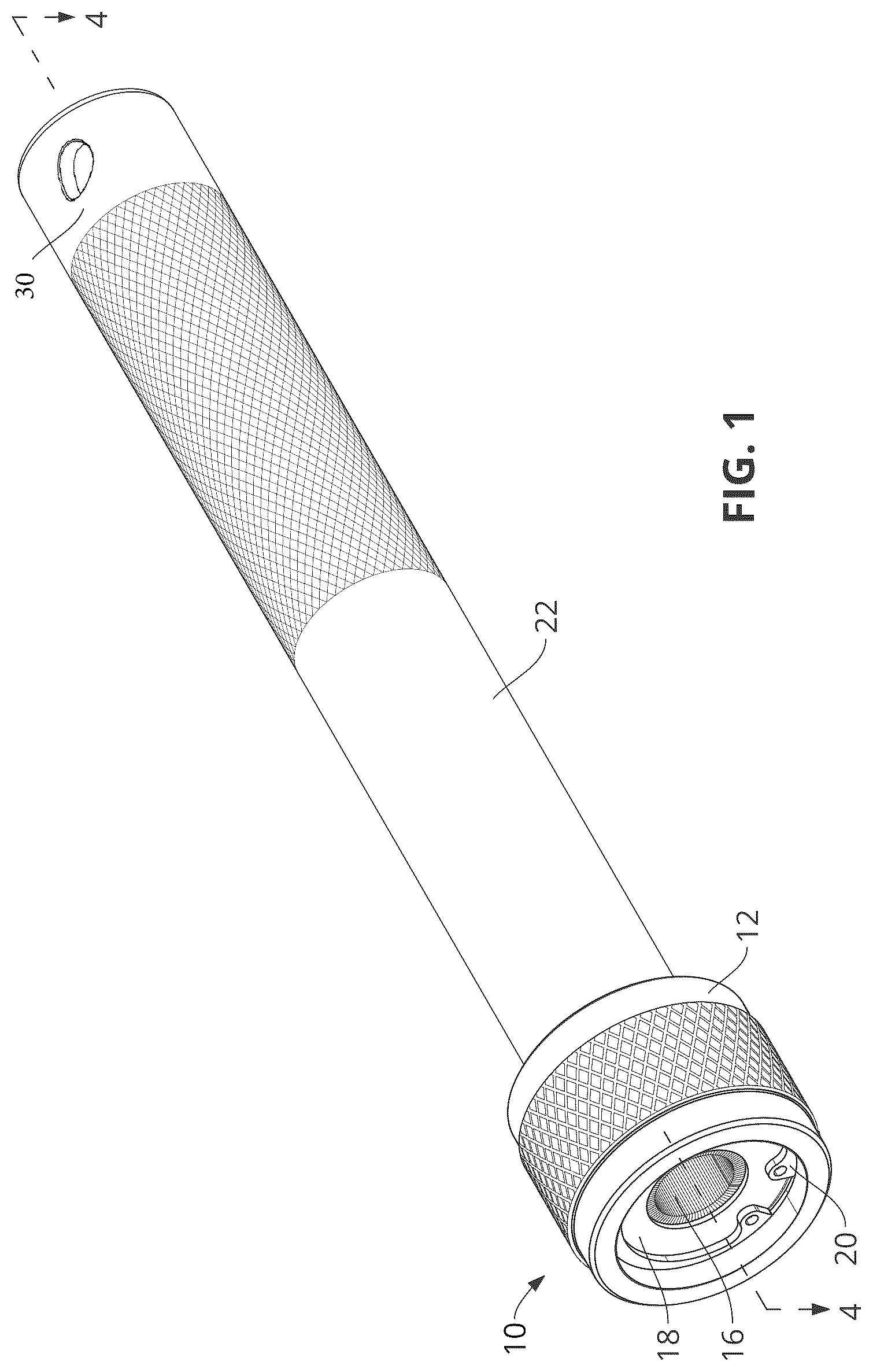 Patent US12618633 Figure 1 – Gun barrel brush