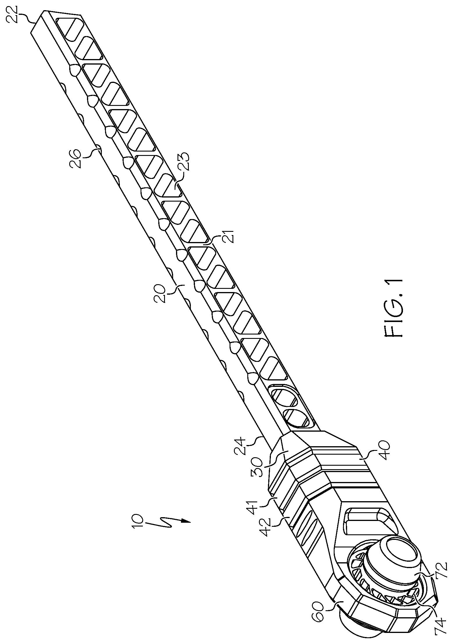 Patent US12618636 — Archery bow stabilizer — Figure 1