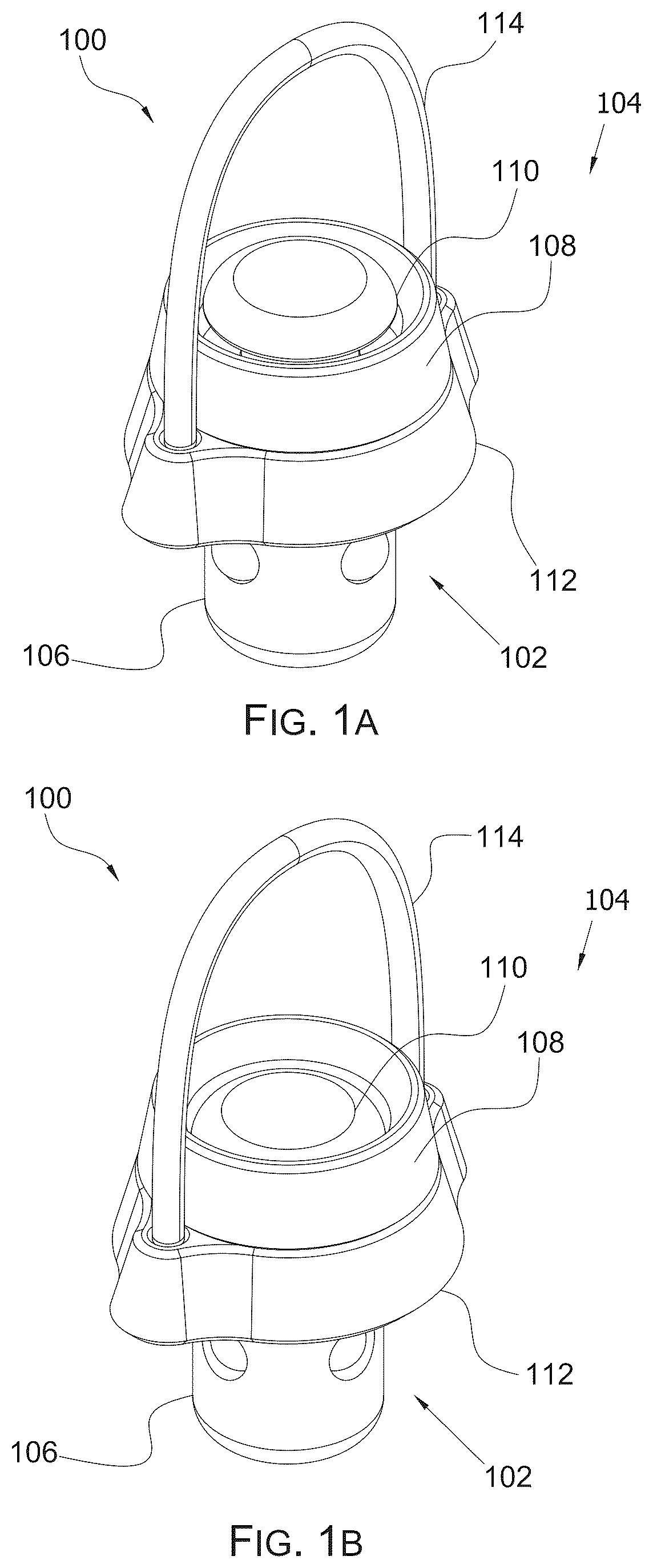 Patent US12618638 — Firearm sling connector with a swivel assembly — Figure 1