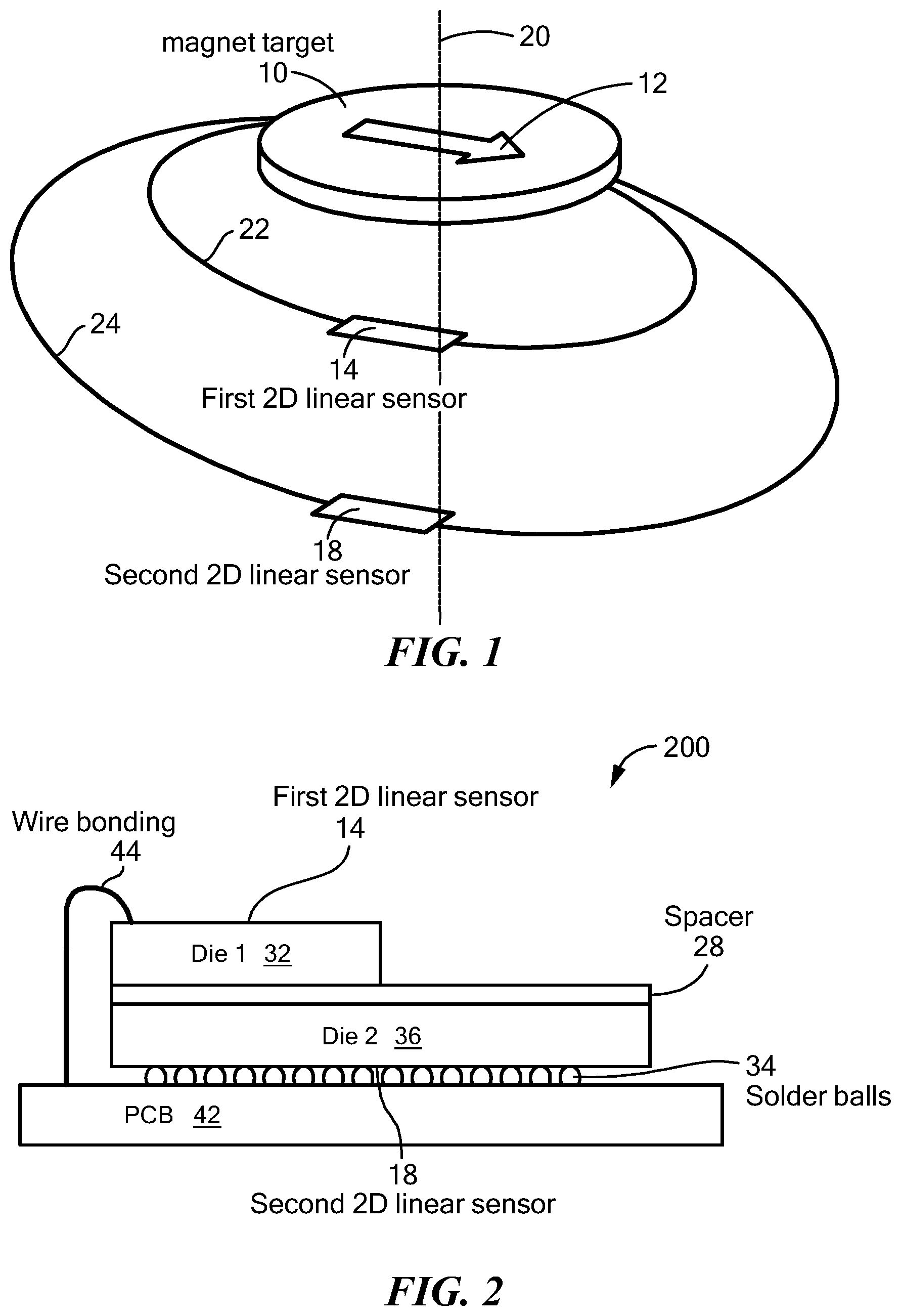Patent US12618661 — Reducing stray magnetic field effect on an angle sensor — Figure 1