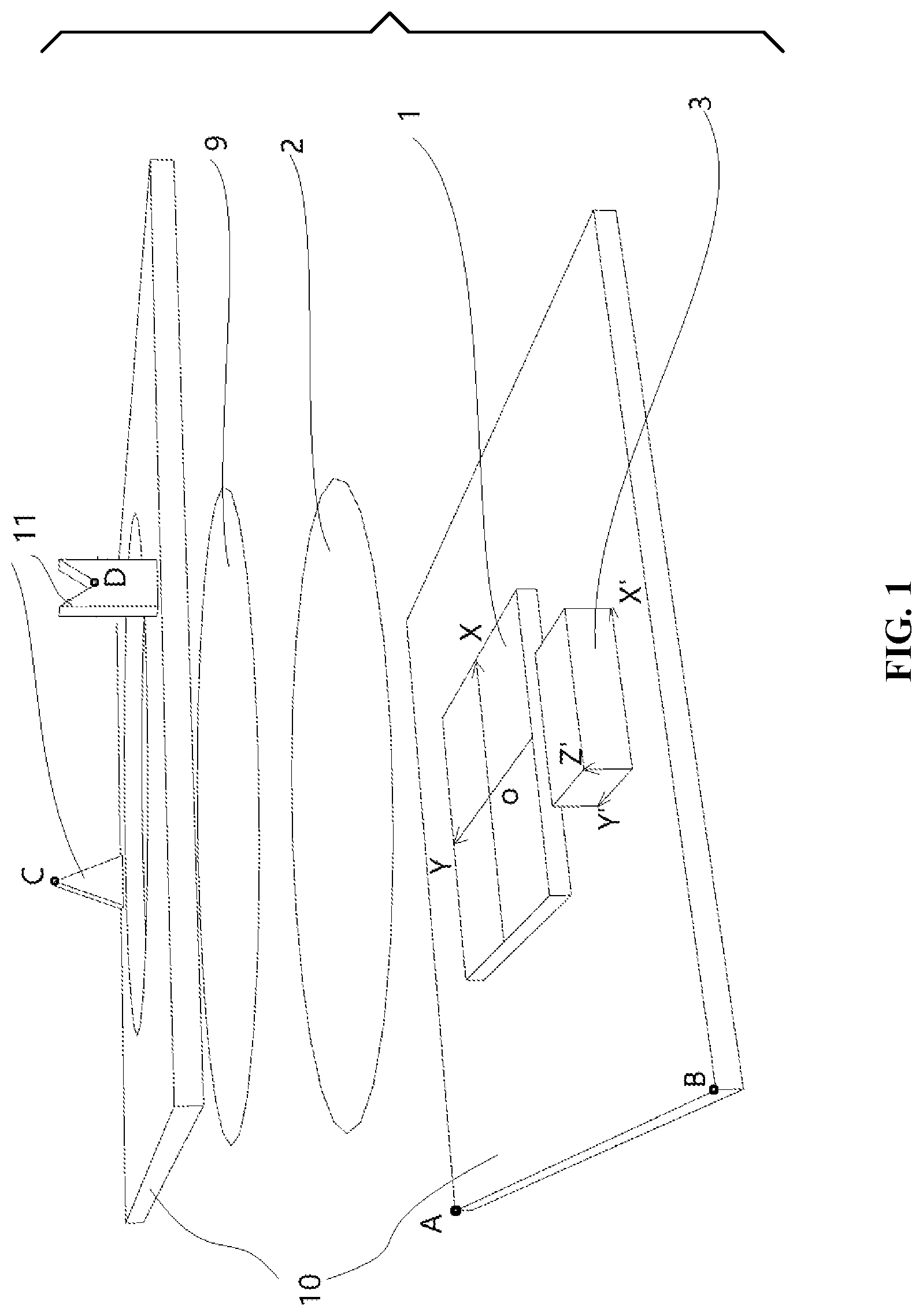 Patent US12618672 — Method and device for orienting — Figure 1