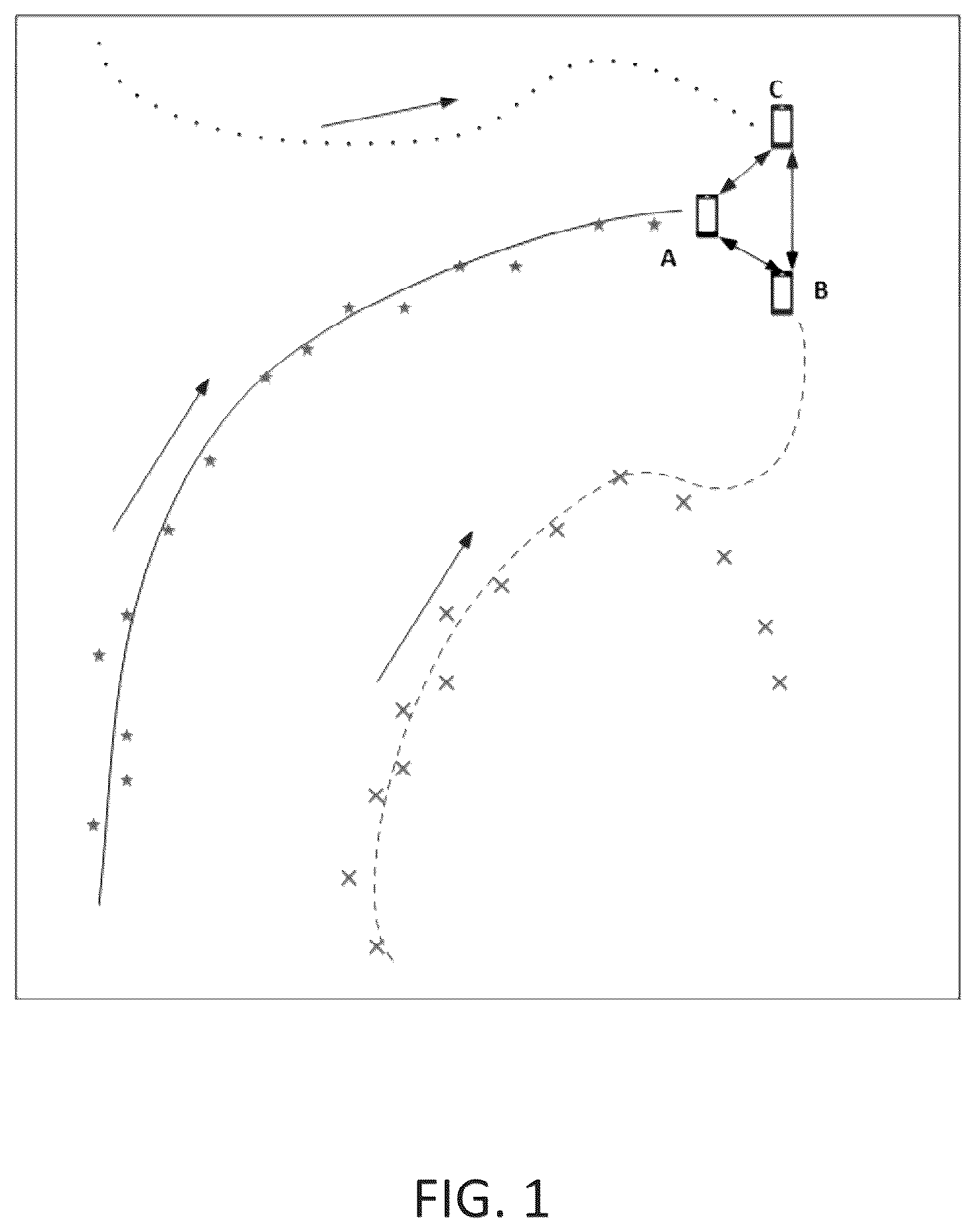 Patent US12618675 — Method and system for magnetic-based collaborative positioning among portable devices — Figure 1