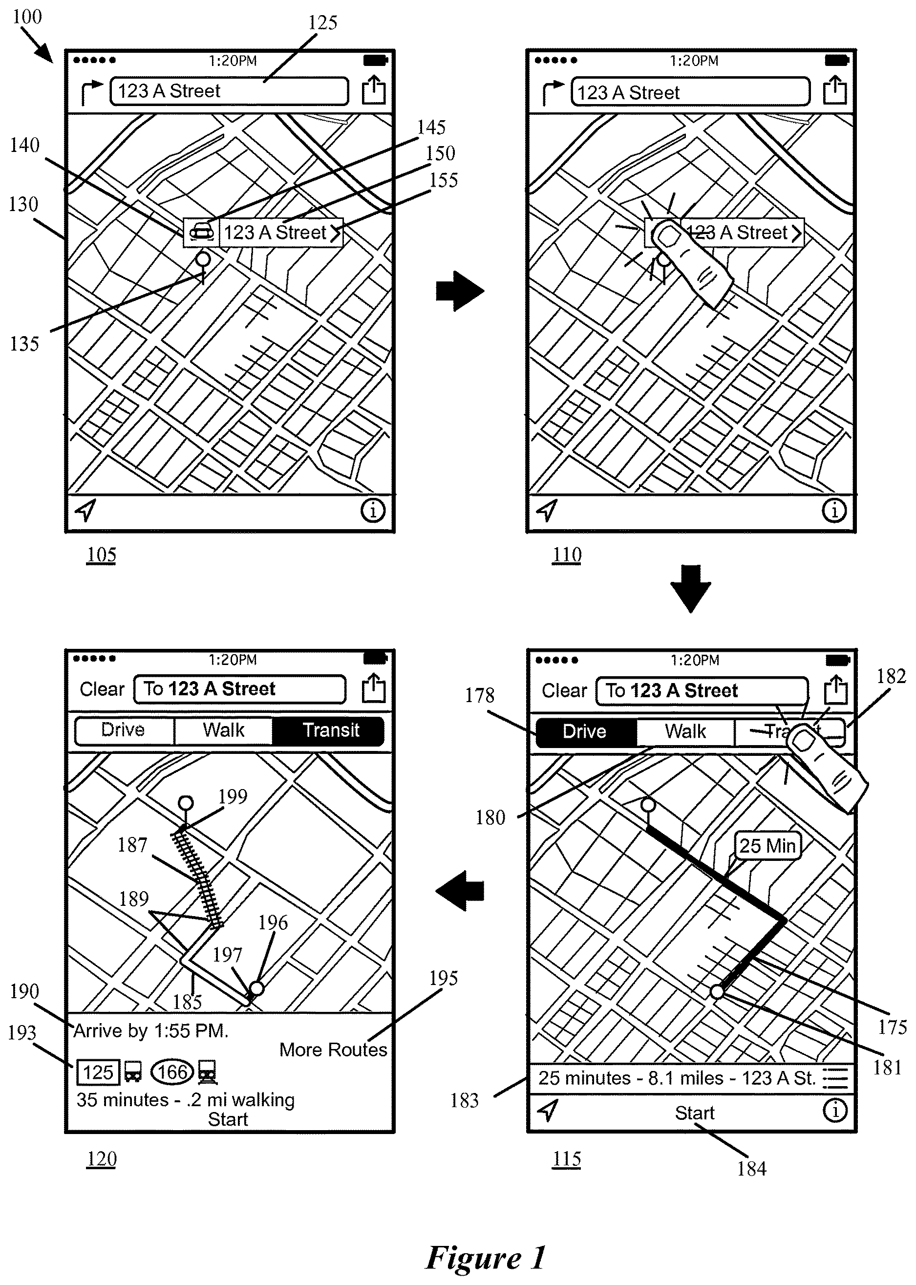 Patent US12618681 — Transit navigation — Figure 1