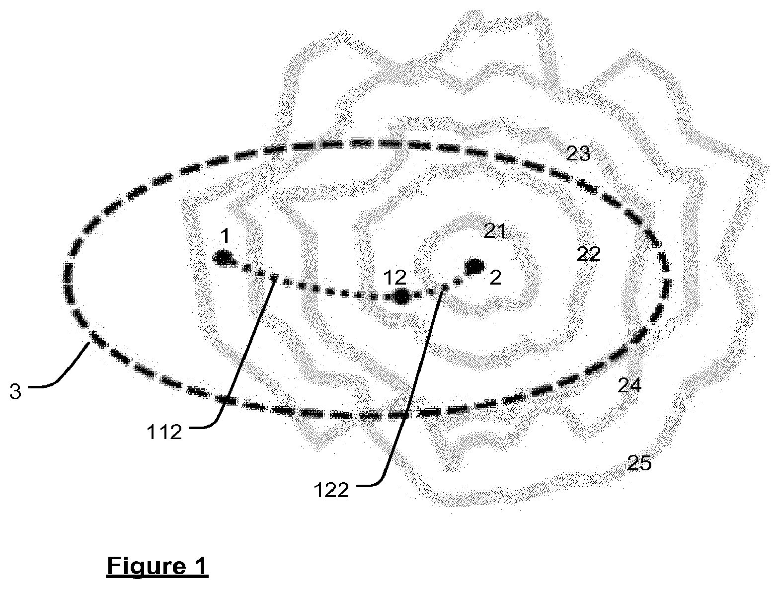 Patent US12618683 — Methods and systems for determining safe return range — Figure 1