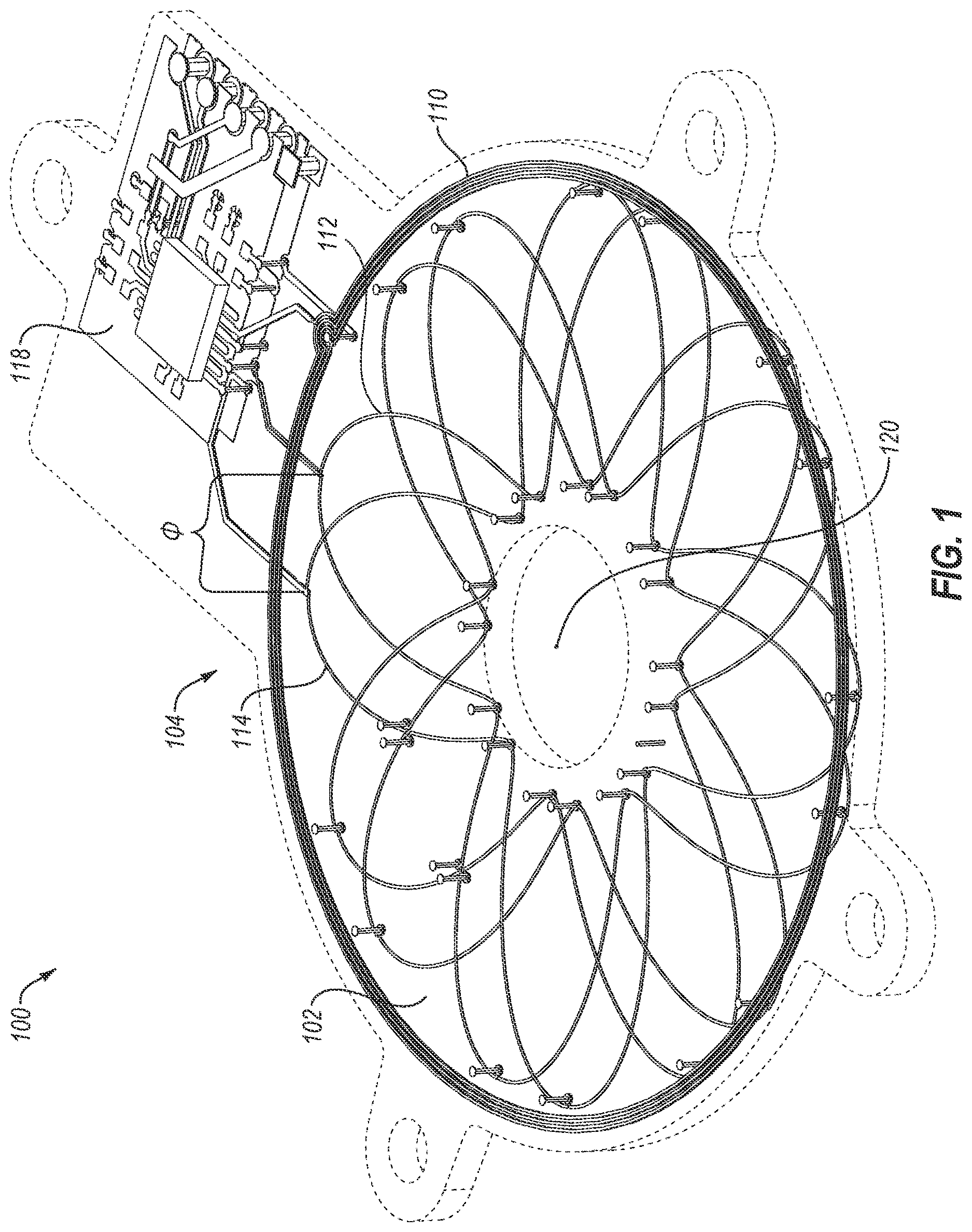Patent US12618692 — Rotary inductive position sensing with 60° phase-shifted sense signals, and related apparatuses and methods — Figure 1